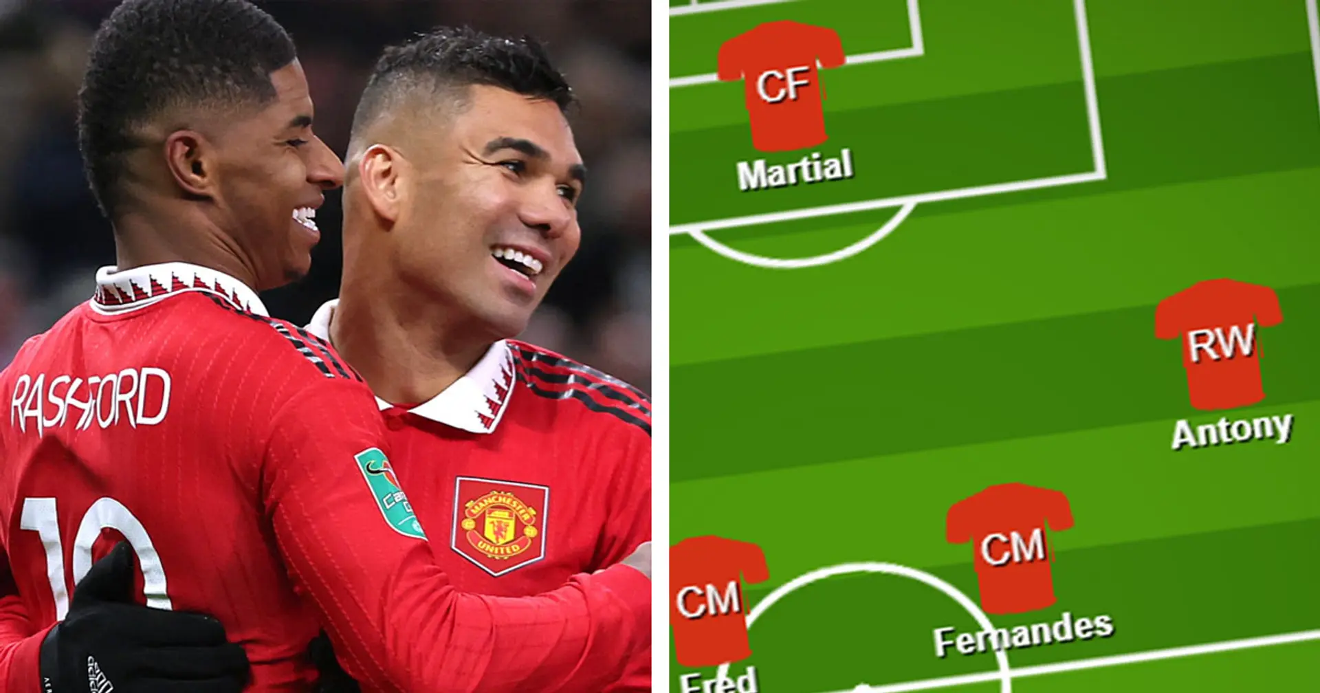 ‘Rashy and Casemiro will make things happen’: Man United fans select ultimate XI for Everton clash