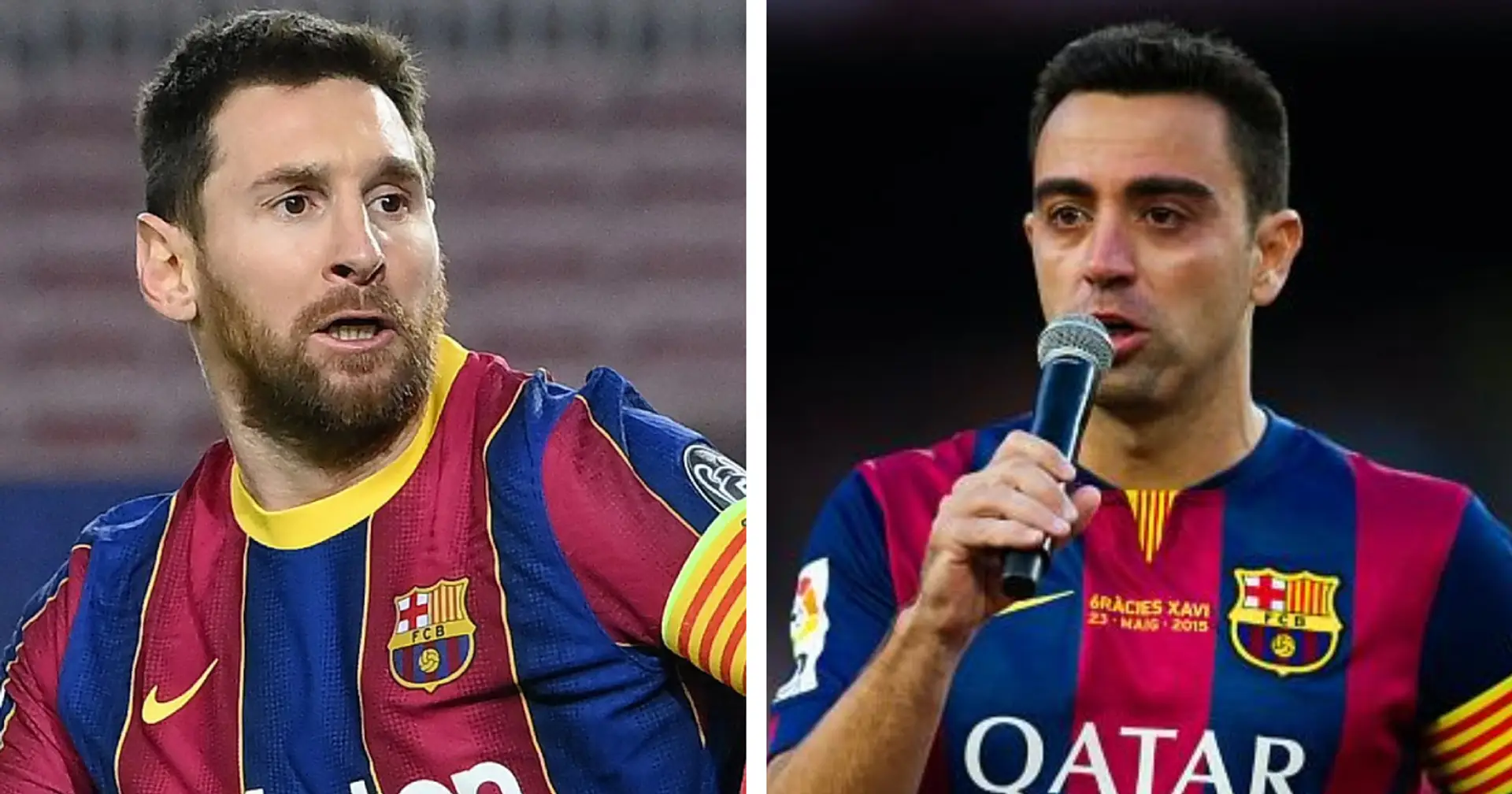 'It had to be him': Xavi on Messi beating his all-time Barca record
