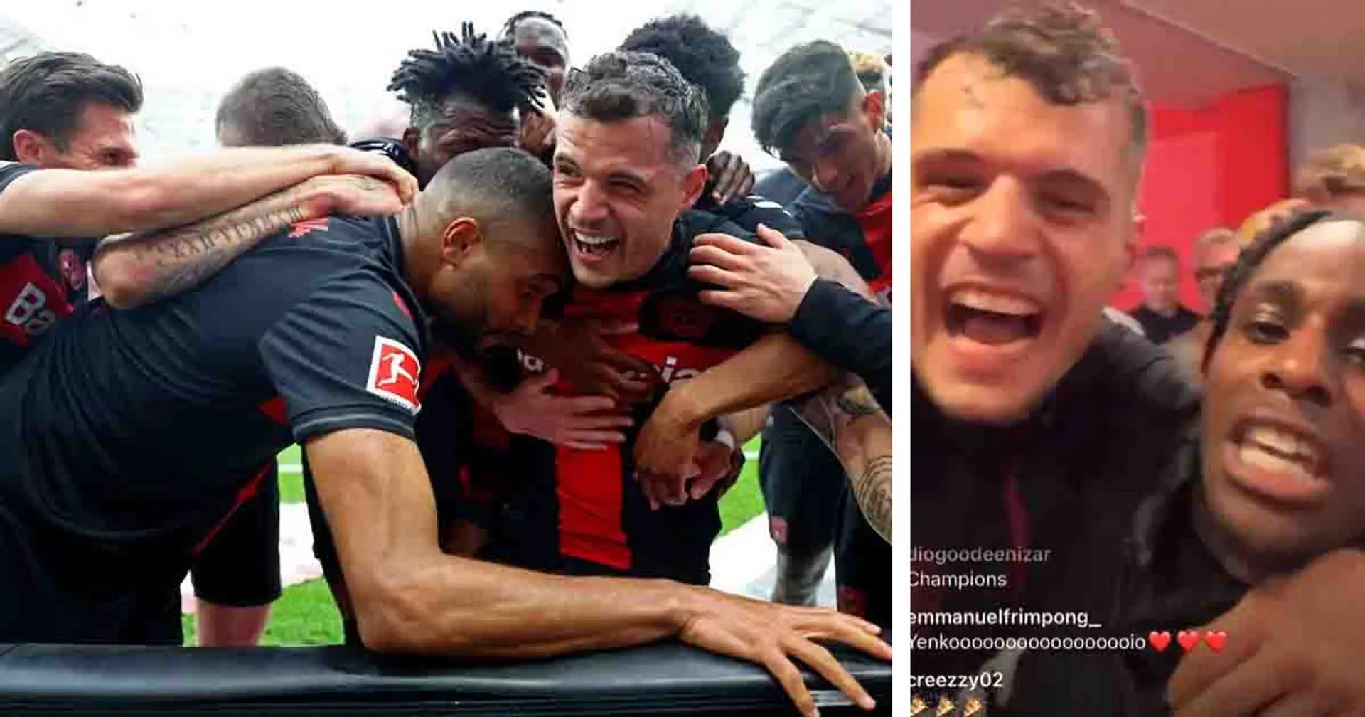 Bayer Leverkusen man Frimpong to Xhaka: 'You came from Arsenal and won league title here’
