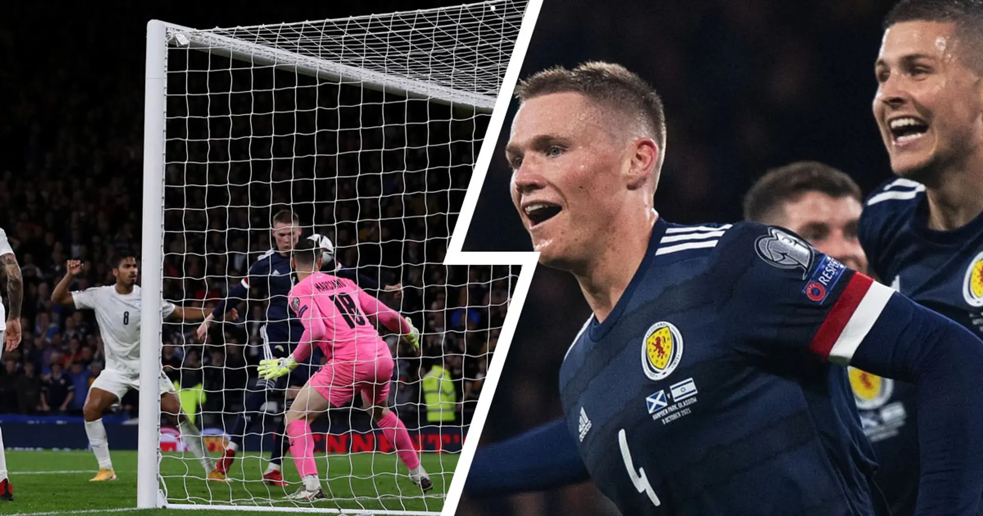 McTominay scores 94th-minute winner for Scotland vs Israel - his impressive stats revealed
