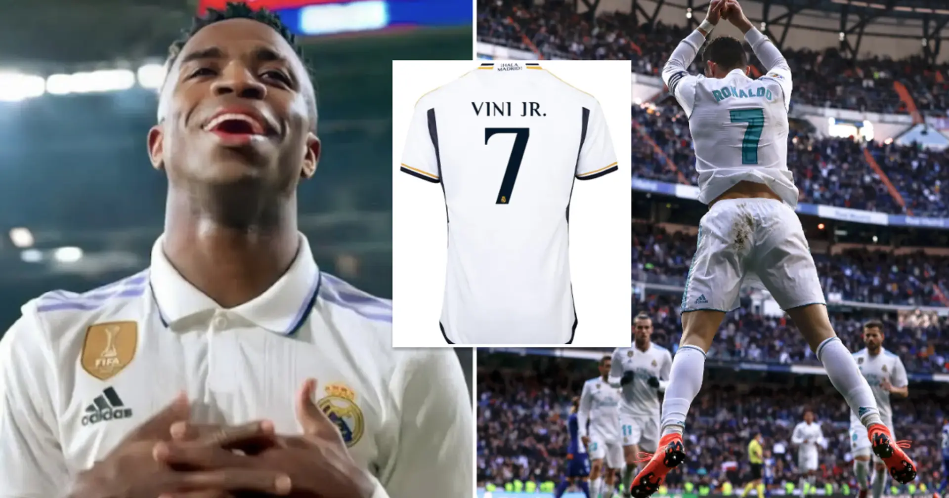 Vinicius presenta un colgante especial como tributo al ícono del Real Madrid