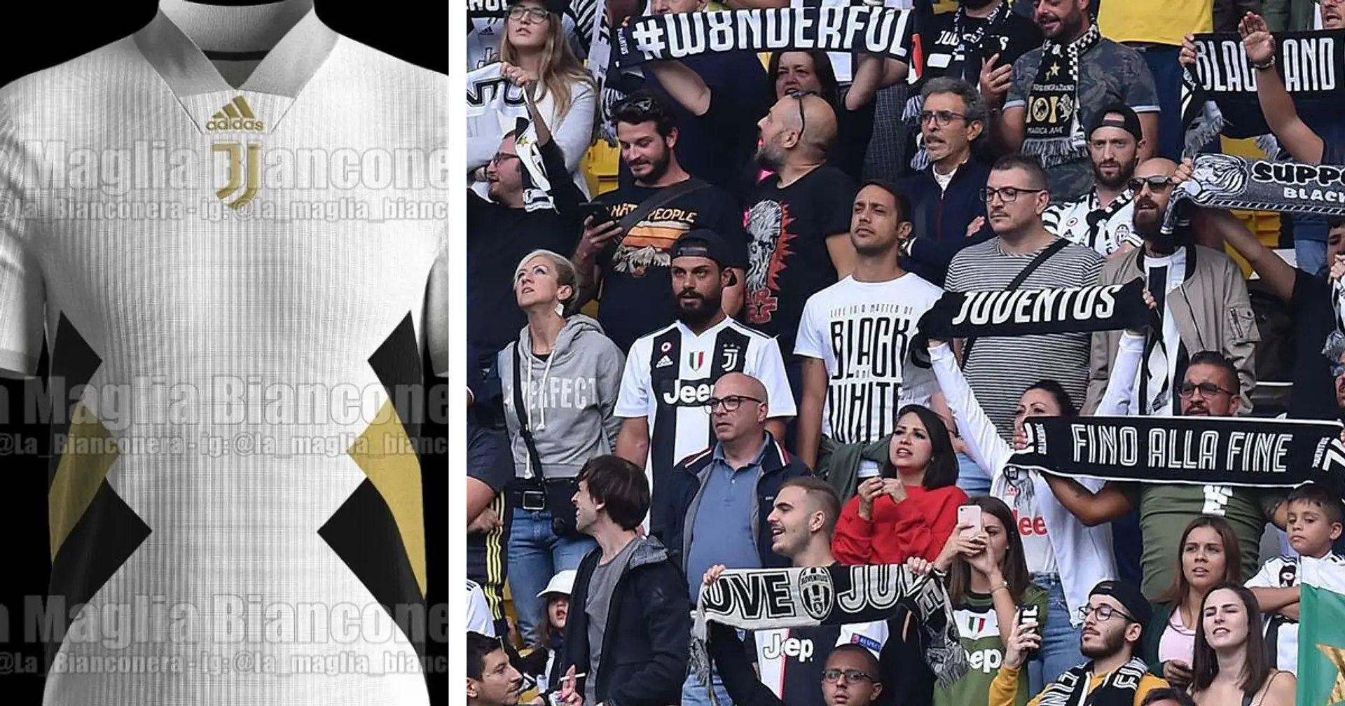 'Pazzesca 🙌': i tifosi innamorati della maglia concept 'icon' della Juventus