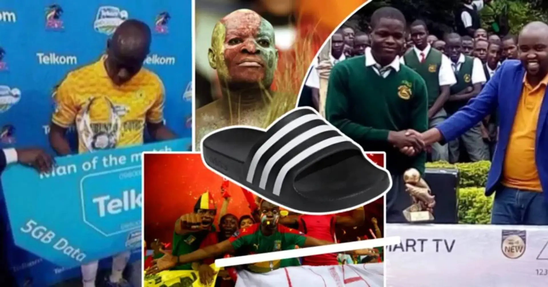 Solo pasa en África. 6 extraños premios entregados a futbolistas africanos
