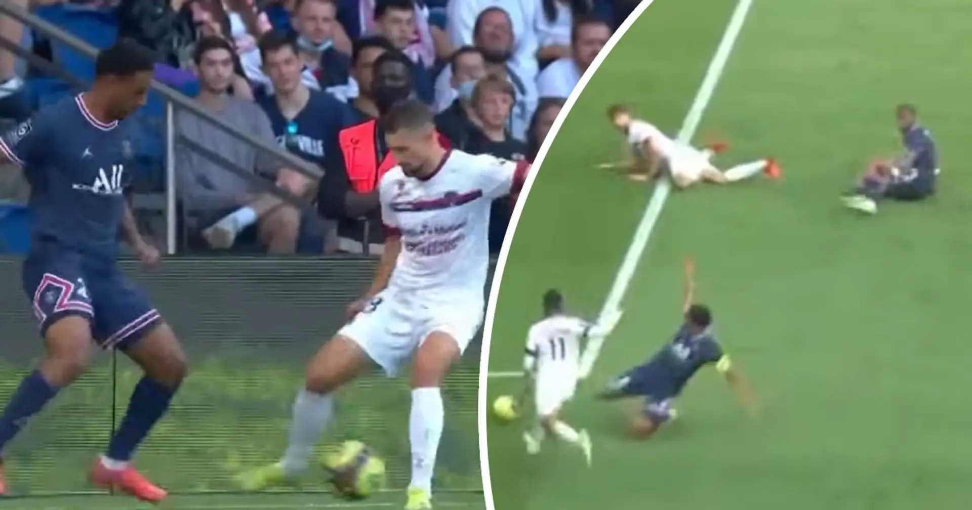 Diallo toying with Clermont defender & 7 other underrated episodes from PSG latest win