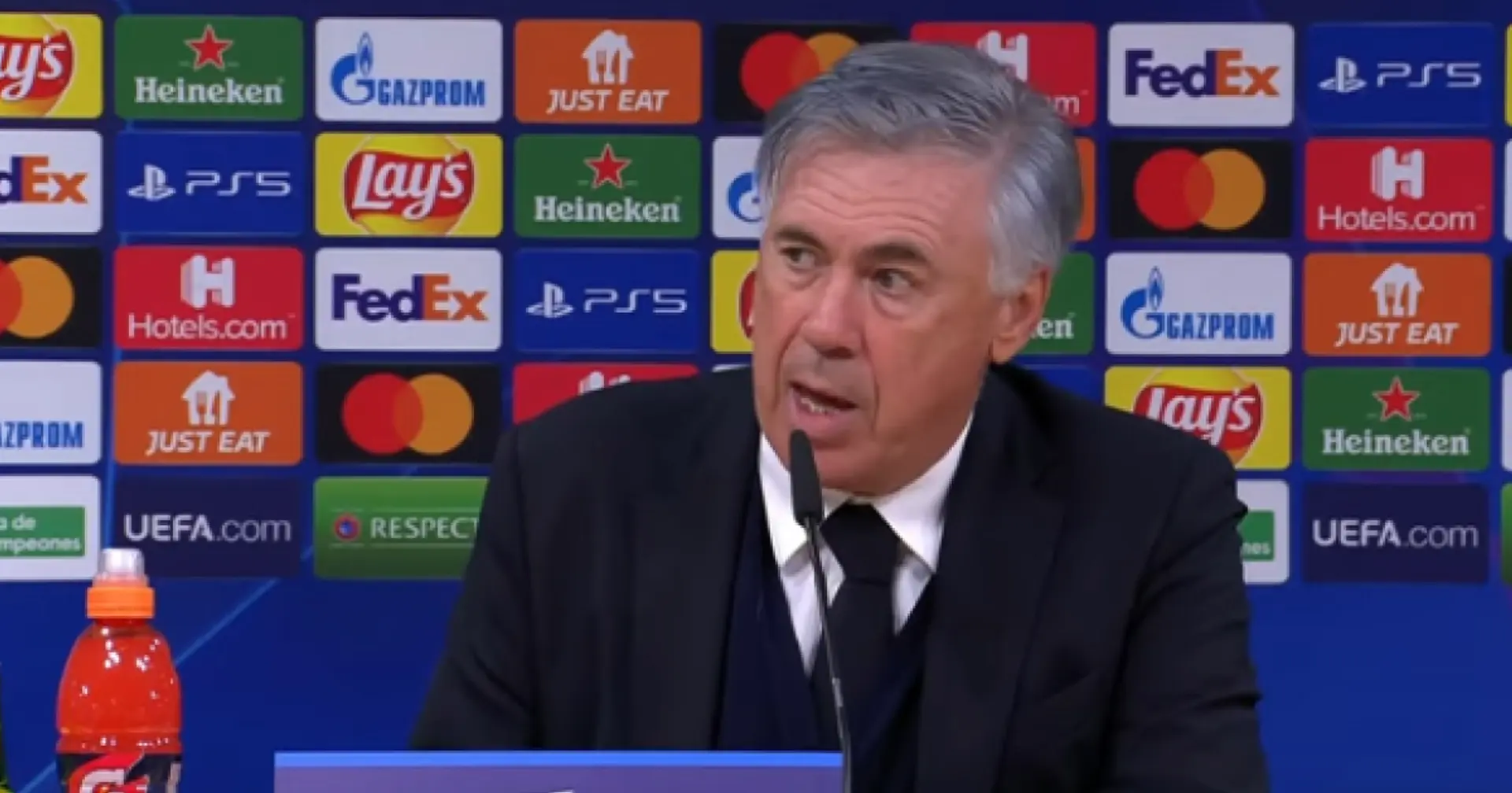 Ancelotti dit qu'il veut que Madrid se qualifie en huitième de LDC dès que possible - cela pourrait arriver dans 7 jours