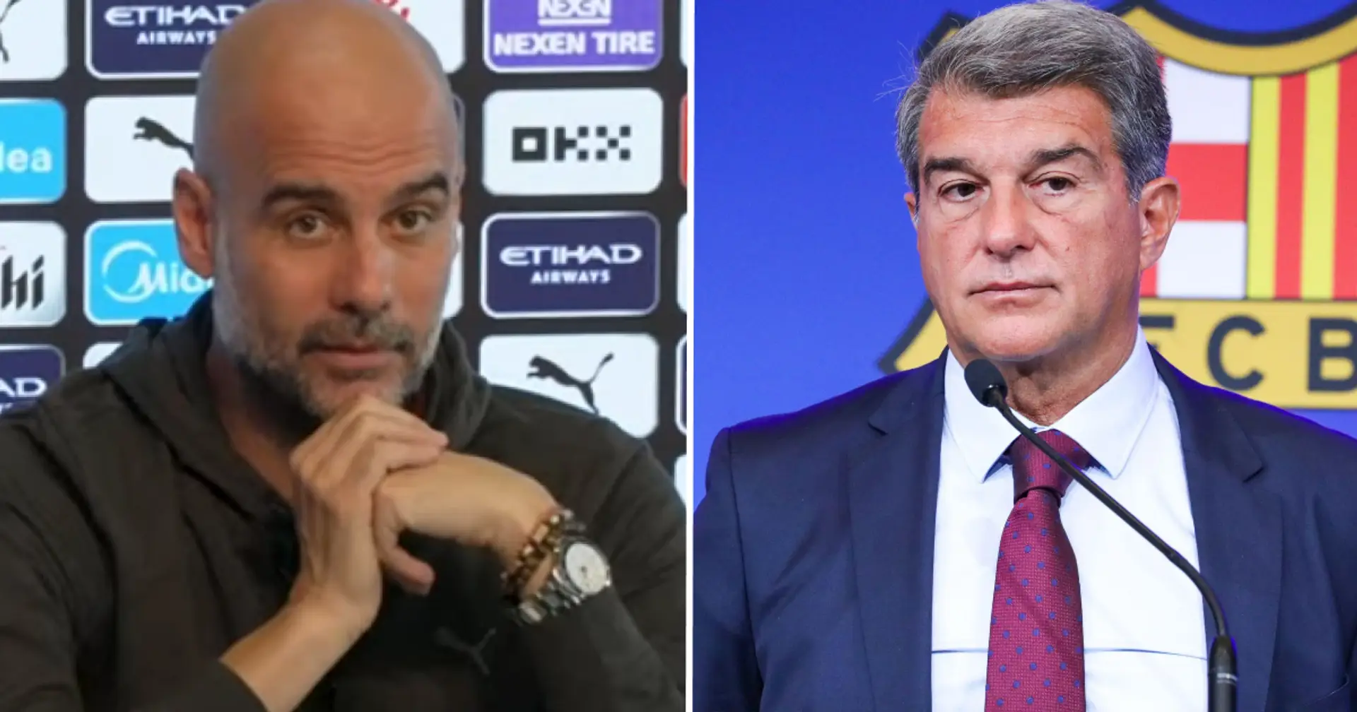 'I spoke with Pep': Laporta talks new manager search