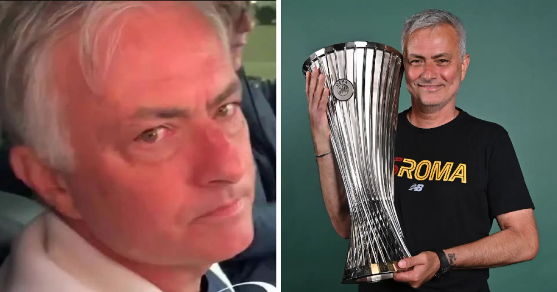 Jose Mourinho a laissé une chose dans le vestiaire de la Roma en disant aux joueurs de la rendre quand "ils seront des hommes"