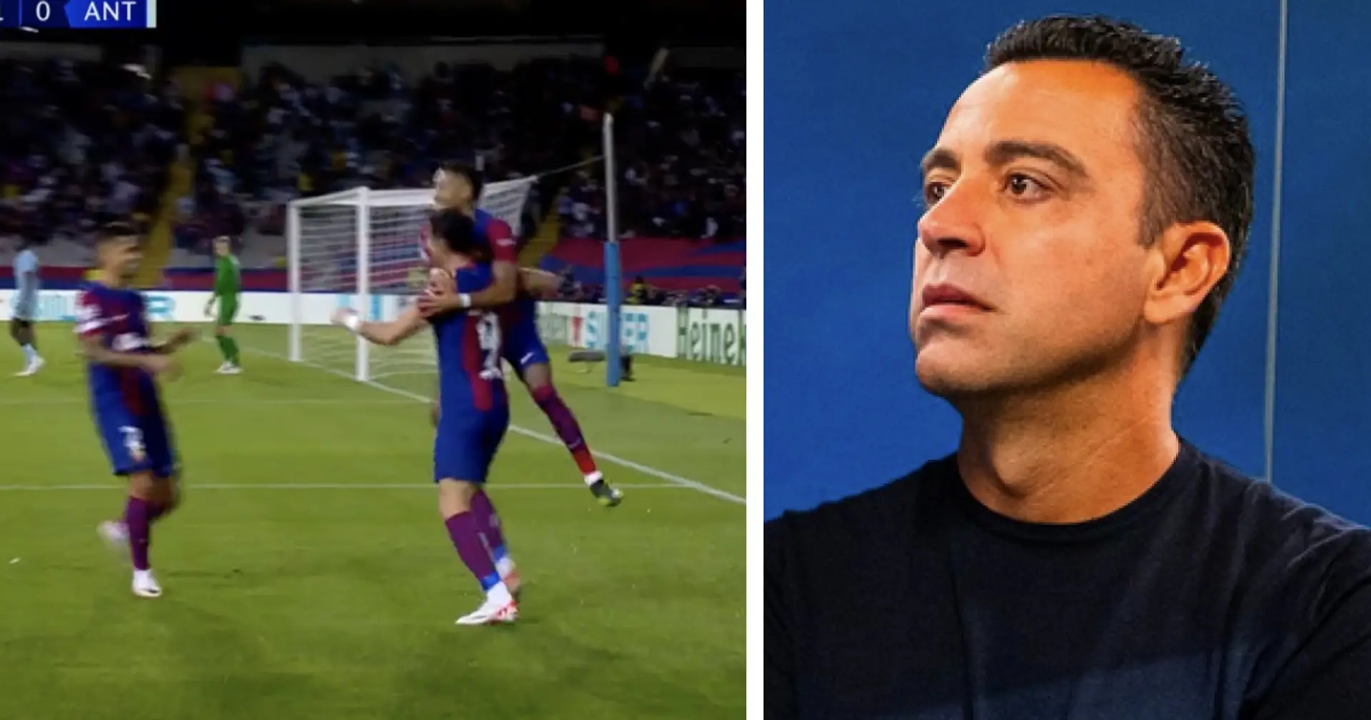 'You know where they come from': Xavi names two players who 'don't need many instructions' from him