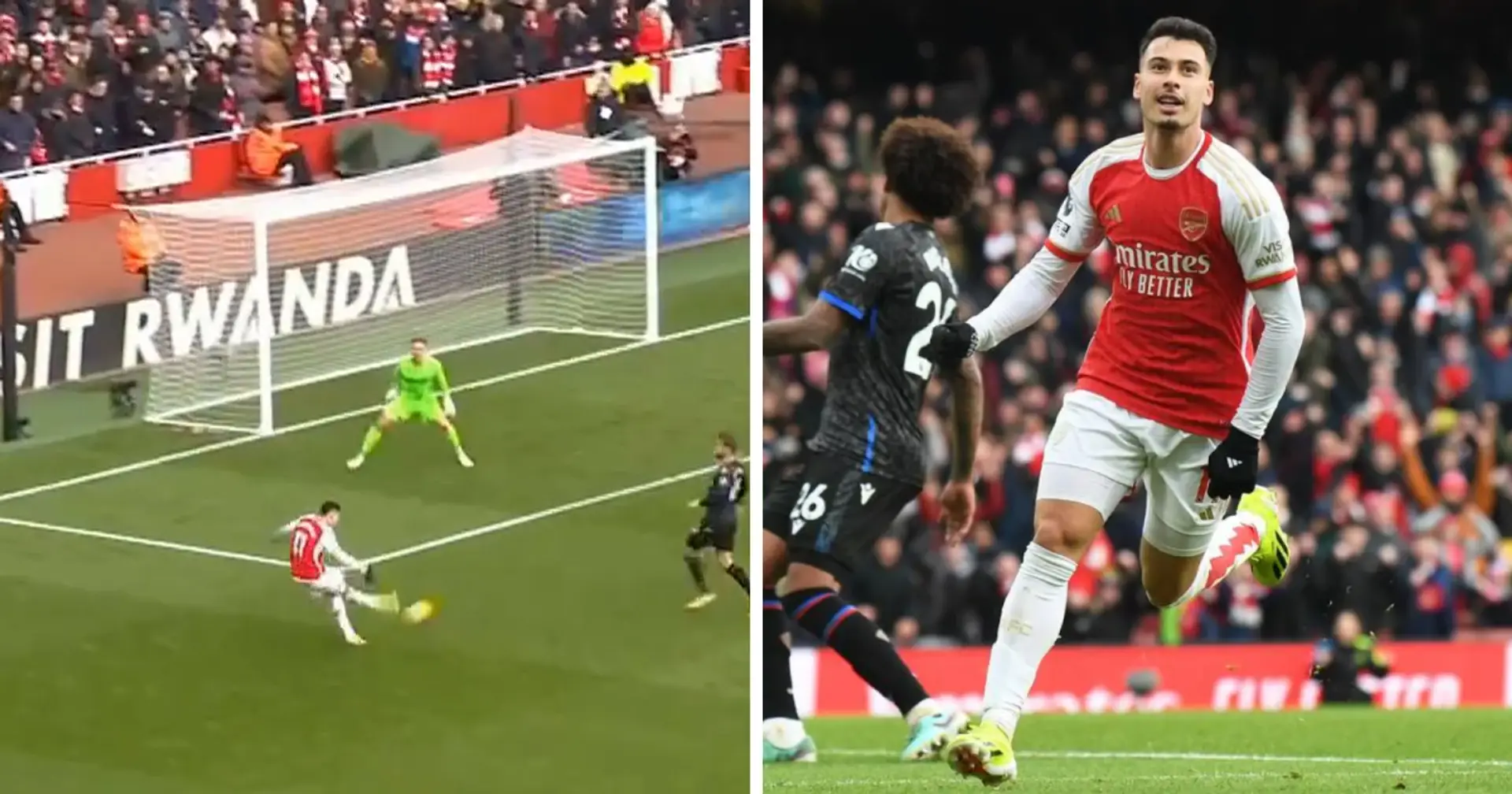 Fans found incredible similarities in Martinelli's goal with one Arsenal legend 