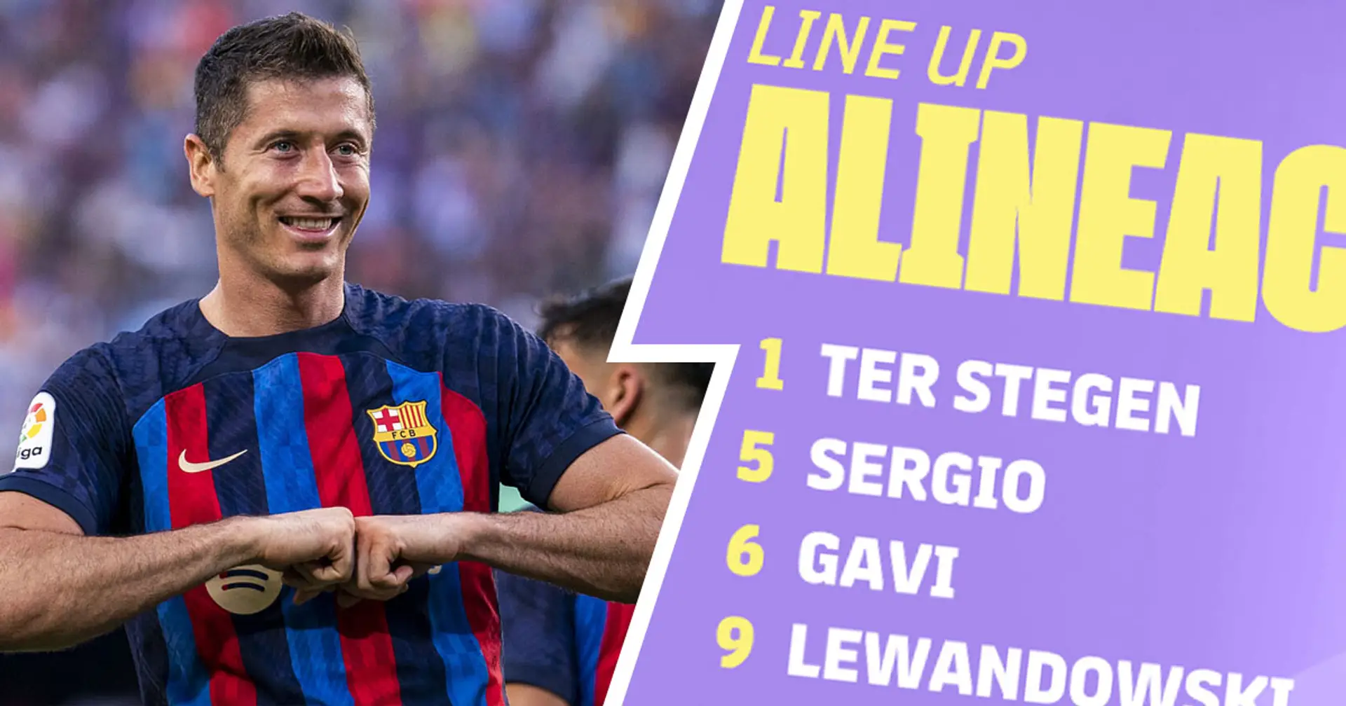 OFFICIAL: Barcelona XI v Athletic Bilbao unveiled
