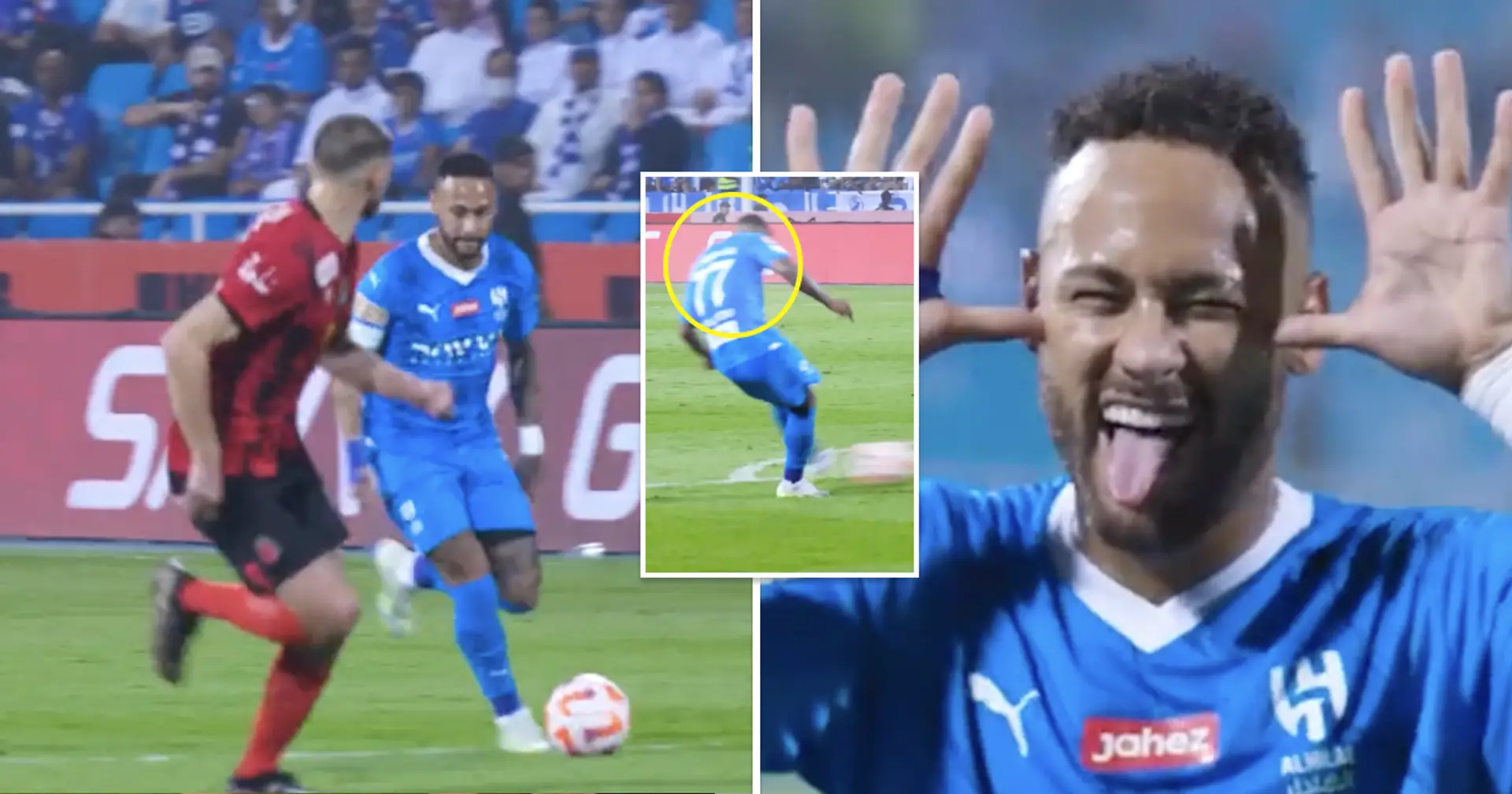 Neymar sets ex-Blaugrana player up for goal with beautiful pass on Al Hilal debut (video)