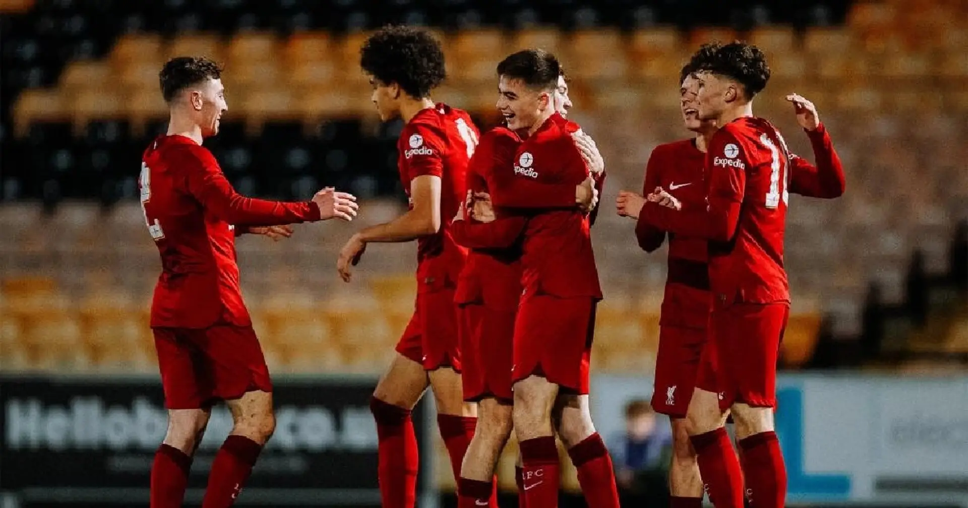 Koumetio scores from inside his own half as Liverpool U21s and U18s get wins over PSG and Port Vale