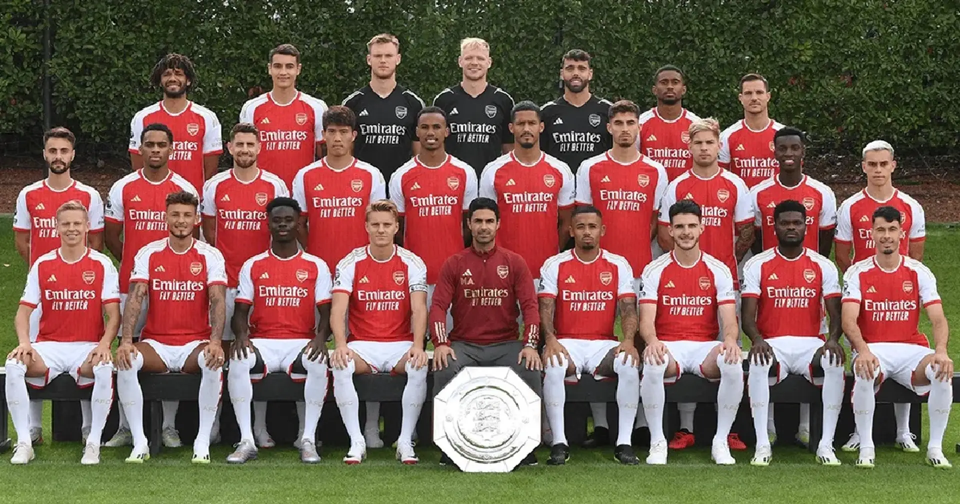 10 best shots as Arsenal release official 2023/24 first-team photo