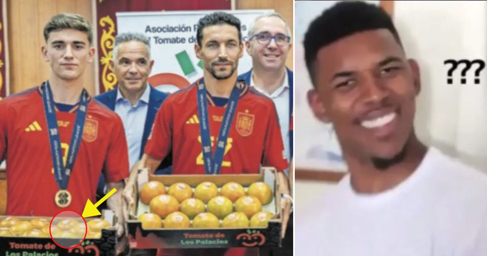 Gavi presented with unusual gift as his local town celebrates Spain's first title in 11 years