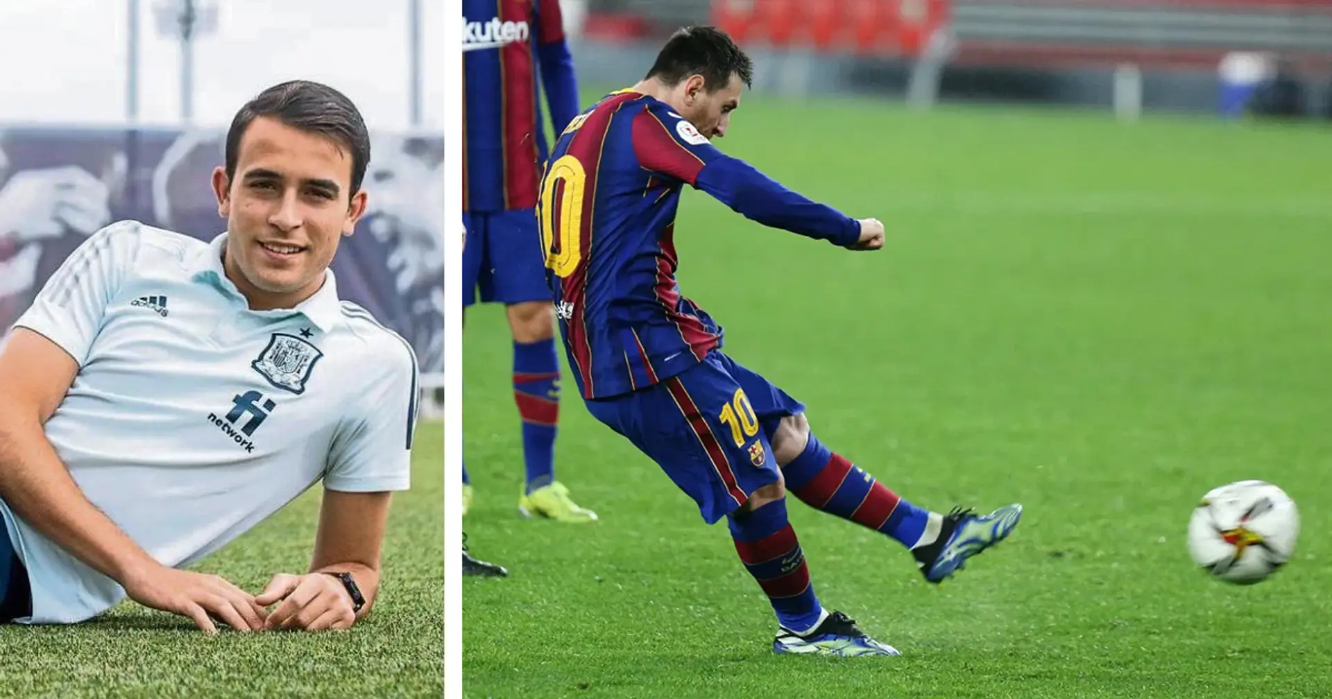 'Si tenemos a Messi, jugamos con ventaja': Eric García se entusiasma y pide la continuidad del 10