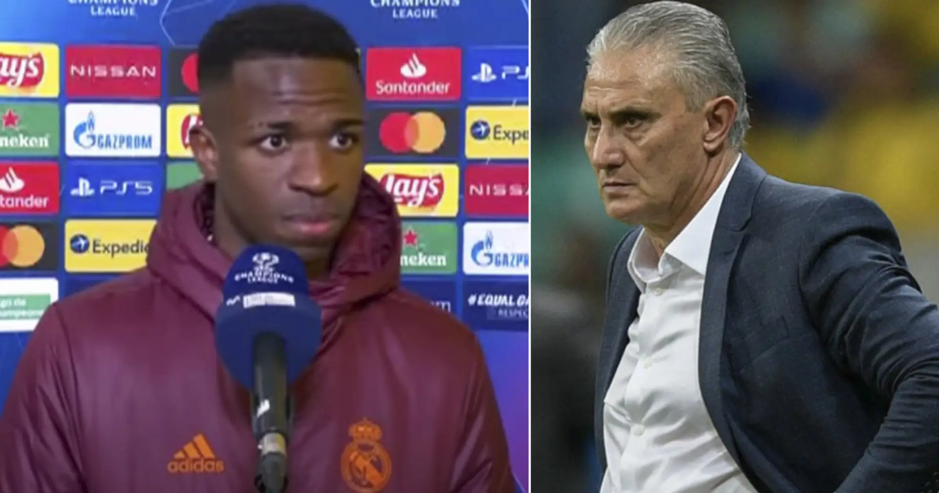 'I'm sad': Vinicius Jr reacts to missing out on Brazil squad