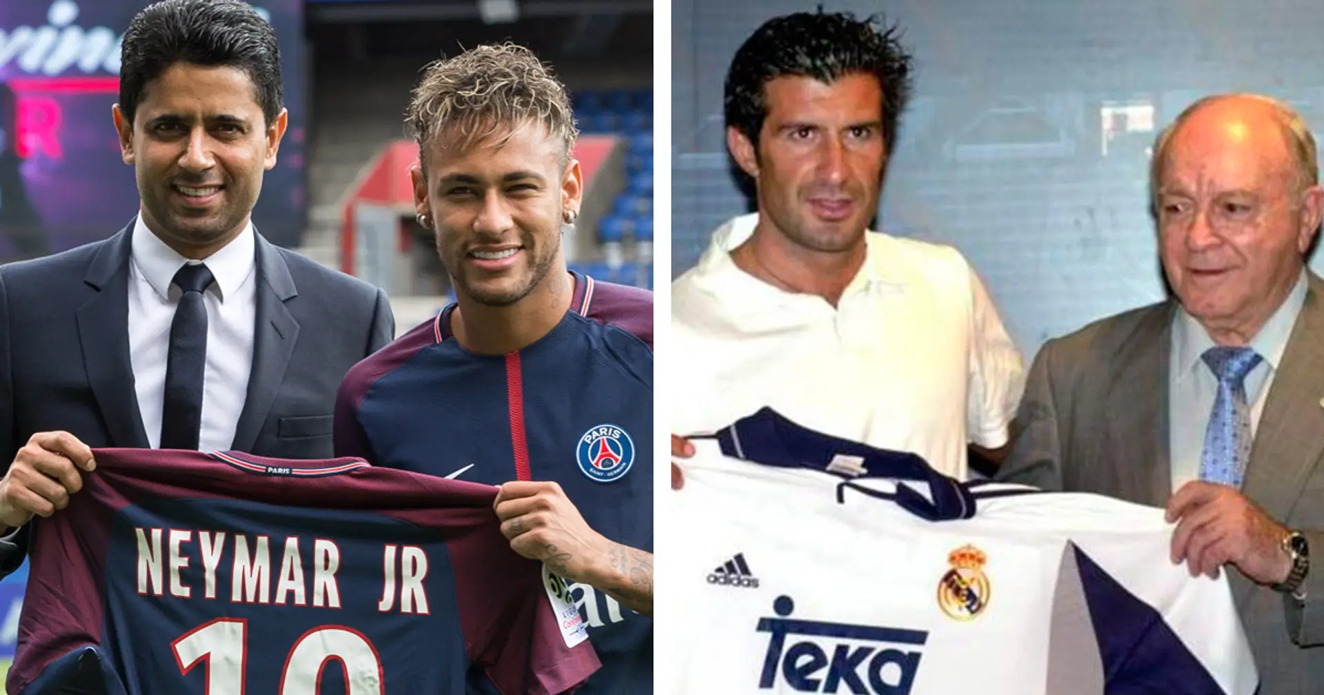 4 transfers that, like Figo, generated hatred and rivalry between clubs