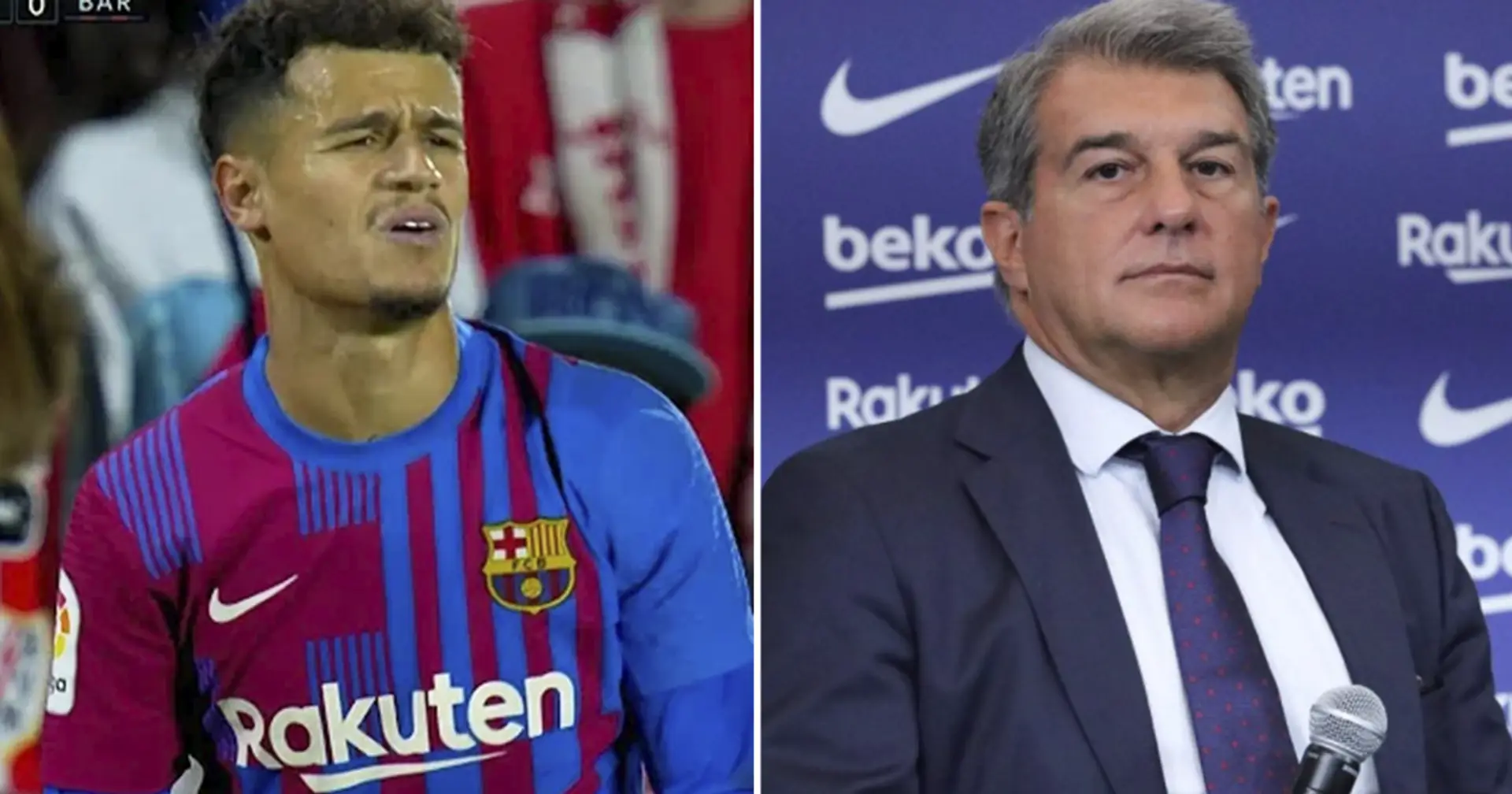 Barcelona looking to offload Coutinho in January, possible destination revealed (reliability: 4 stars)