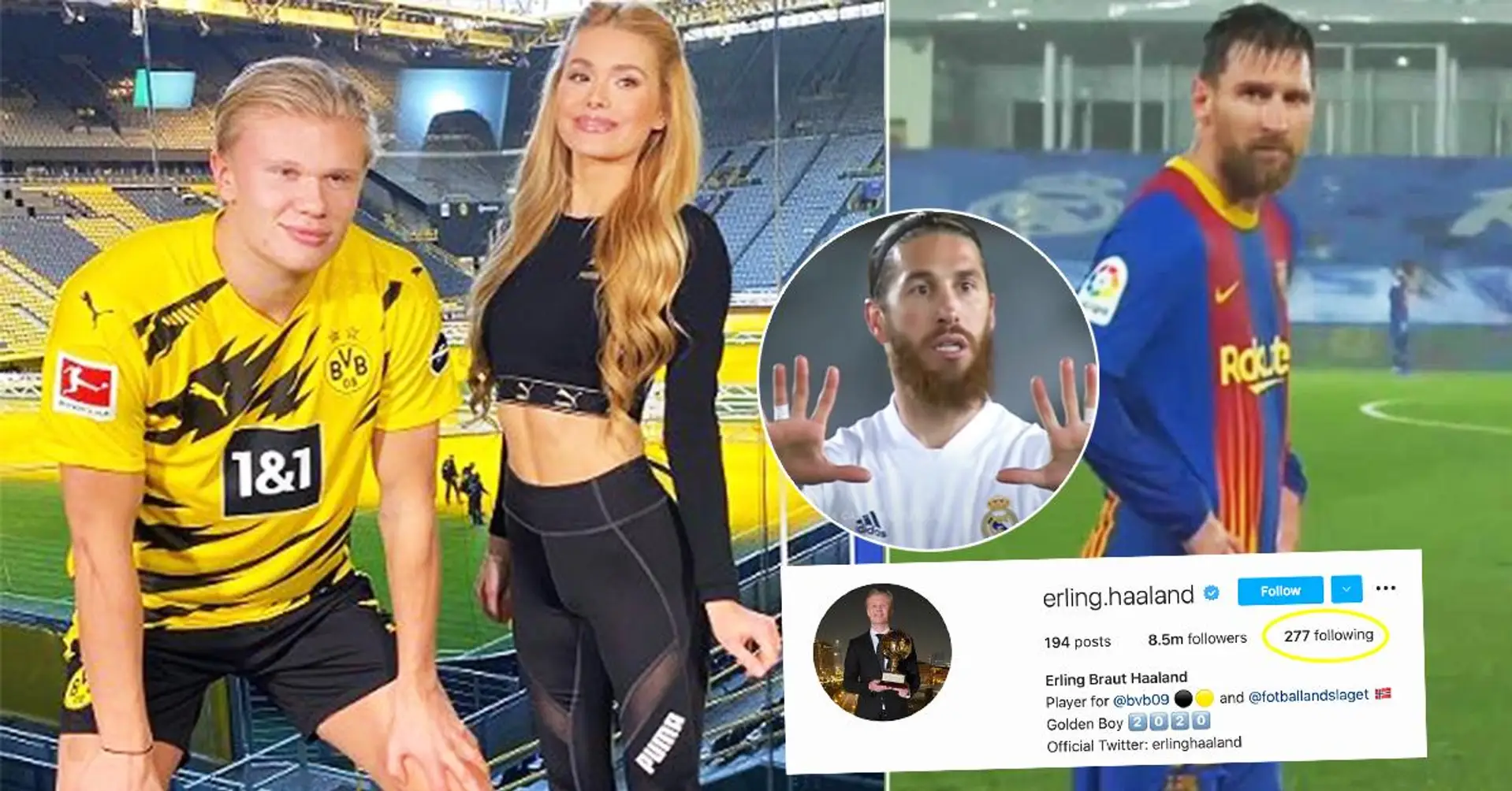 "Hinweis auf zukünftigen Transfer"? Top-Fußballer, denen Erling Haaland auf Instagram folgt