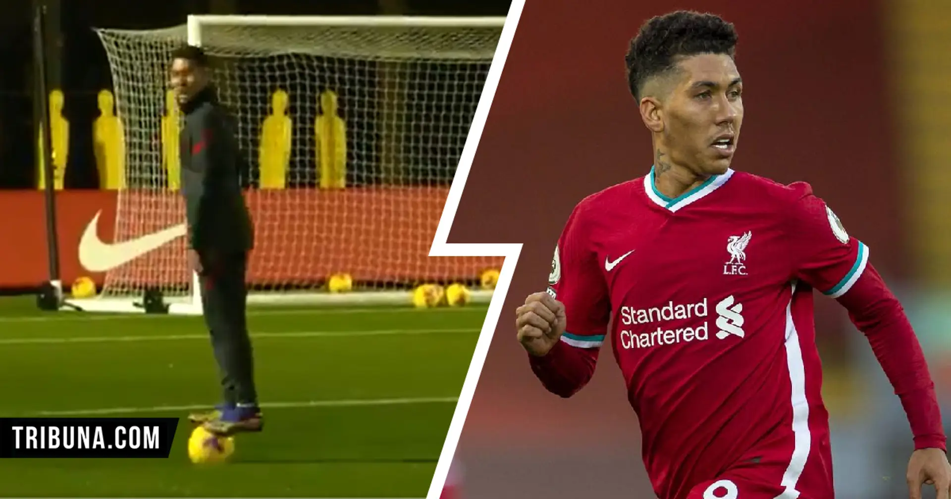 Bobby Firmino dazzles again with casual skill in training (video)