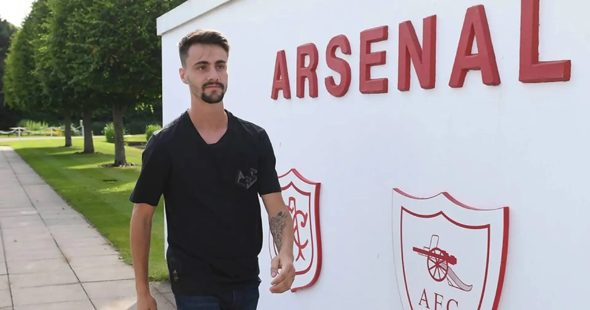 Fabio Vieira excited over 'great connection' with Arsenal teammate