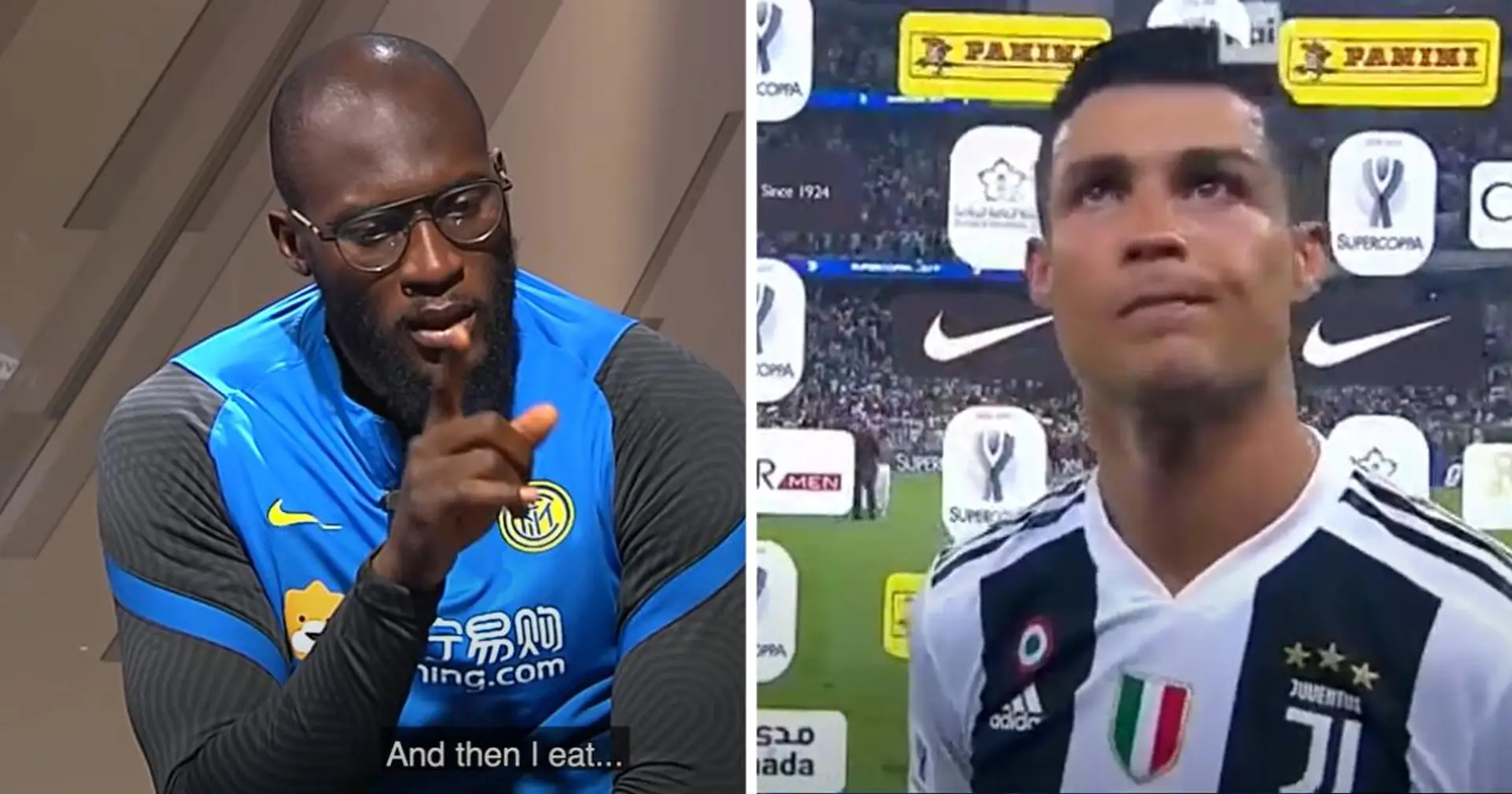 Romelu Lukaku: 'Cristiano me superó pero gané la Serie A'