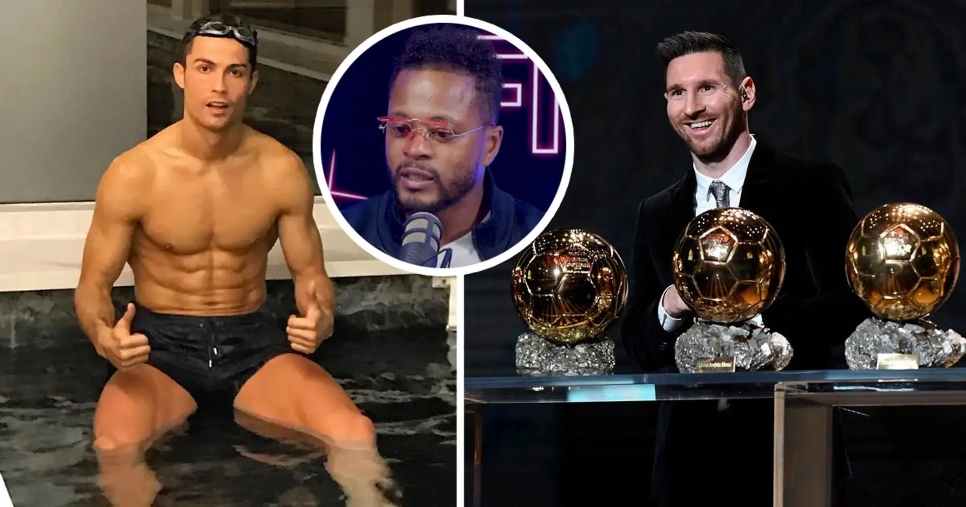 'If Messi had Ronaldo's work ethic, he'd have 15 Ballon d'Ors': Patrice Evra