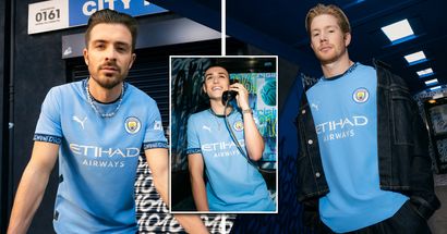 La rivelazione della divisa casalinga del Manchester City suggerisce che un giocatore rimarrà nel club nonostante le voci sul trasferimento