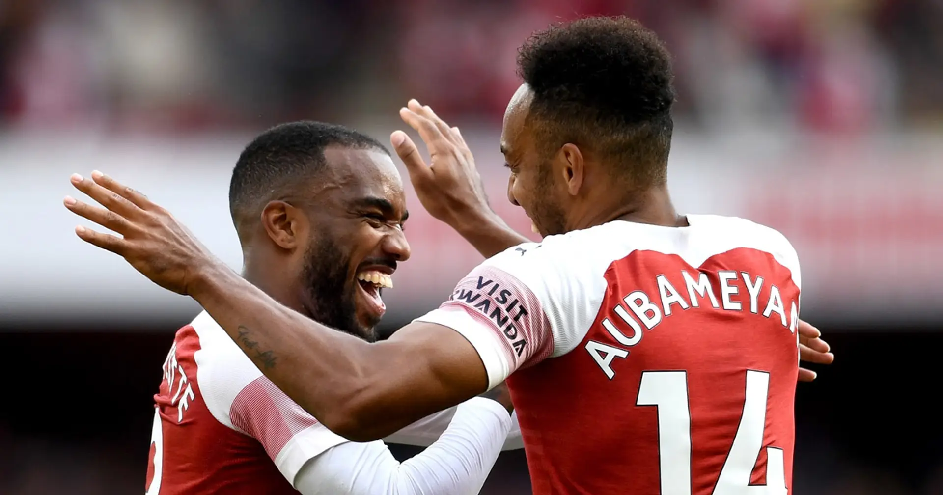 Lacazette reacts to Aubameyang contract rumours
