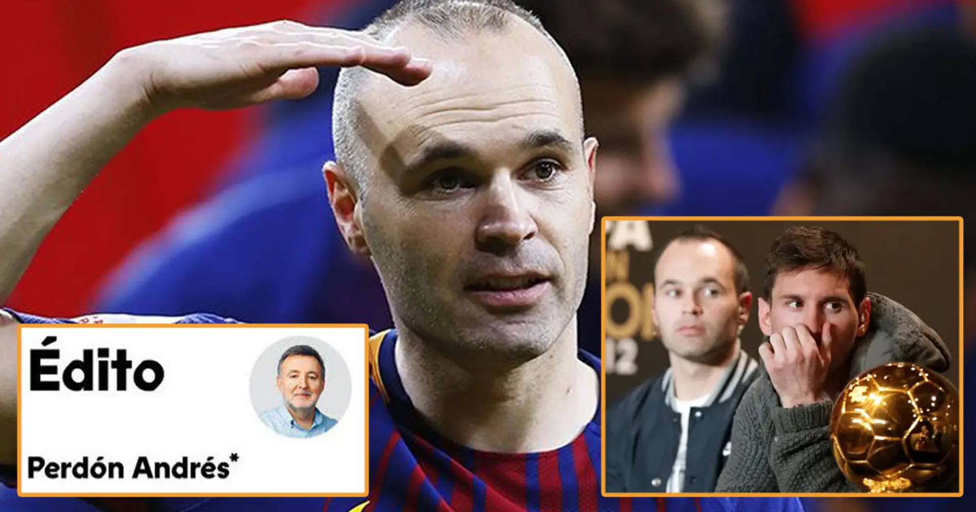'It is particularly painful': recalling how France Football apologised to Iniesta for Ballon d'Or snub