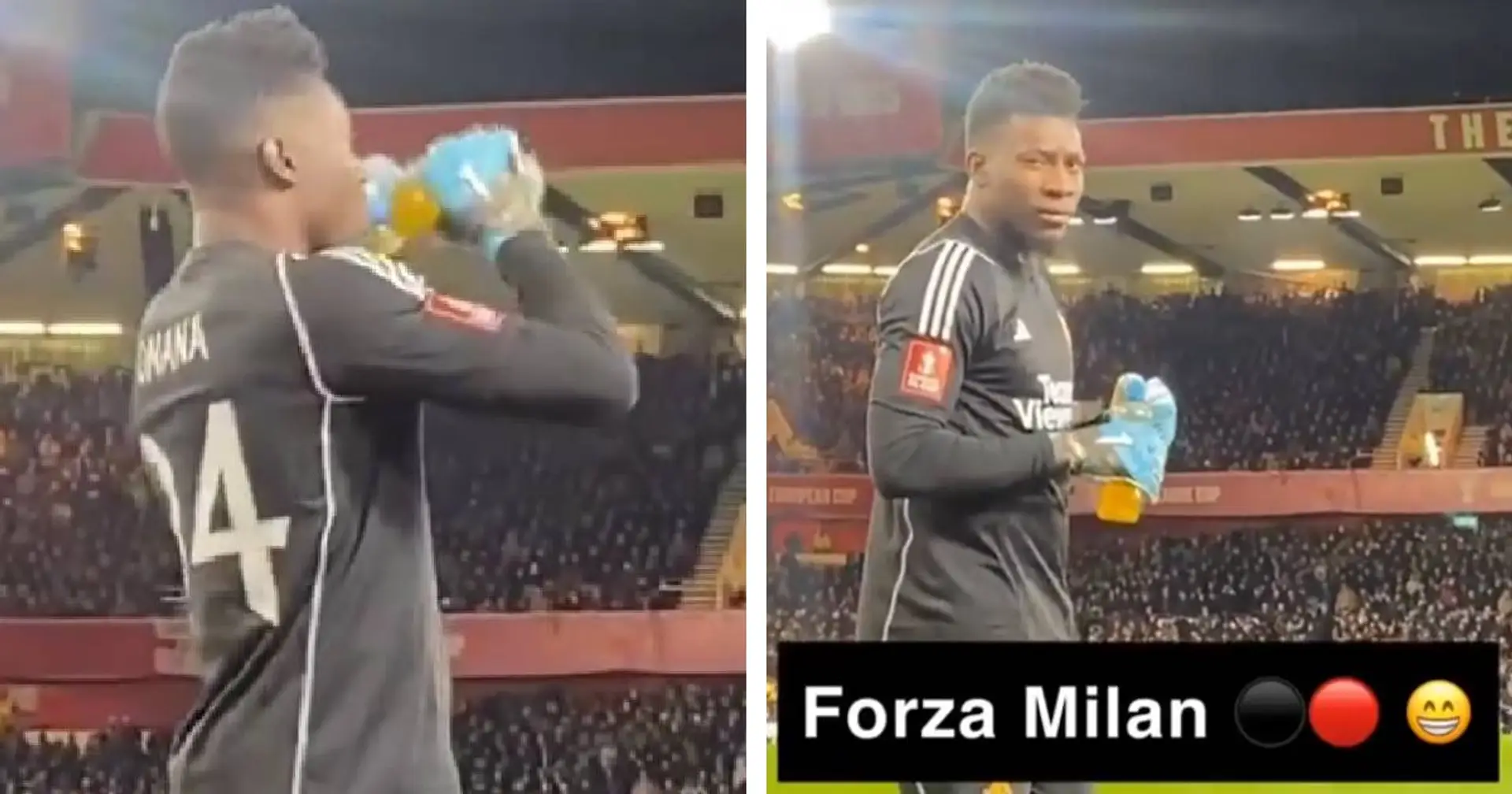 "Forza Milan, me**a Inter!": un tifoso provoca Onana, la reazione dell'ex nerazzurro è virale 