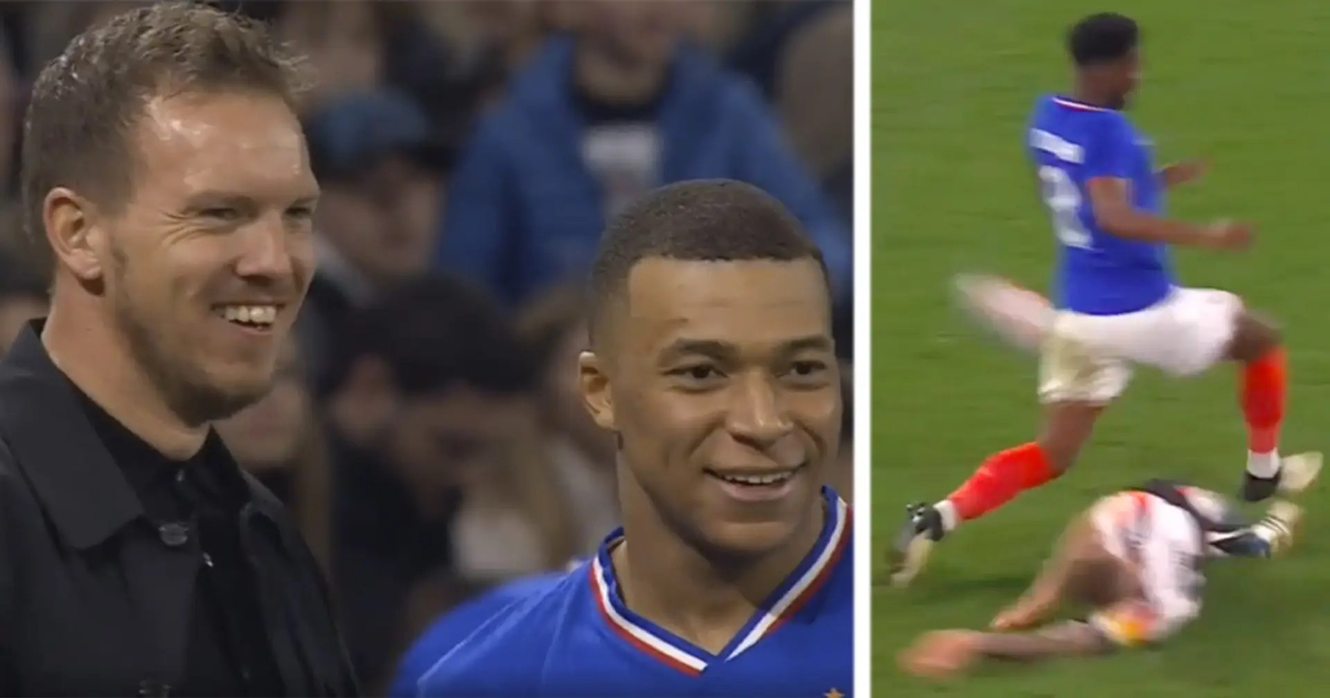 Kroos comes up with BIG tackle on Tchouameni – Mbappe laughs in the background