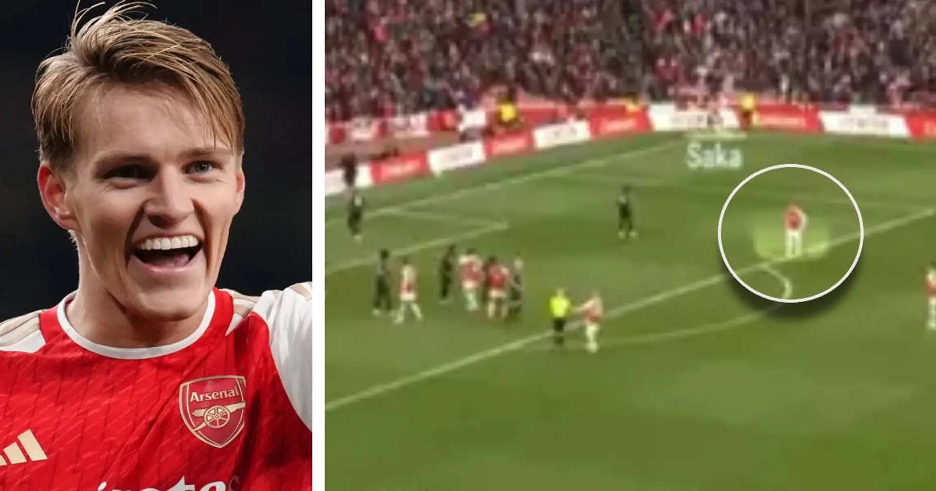 Martin Odegaard's 'secret signal' helped Arsenal score highest goals from corners in Premier League