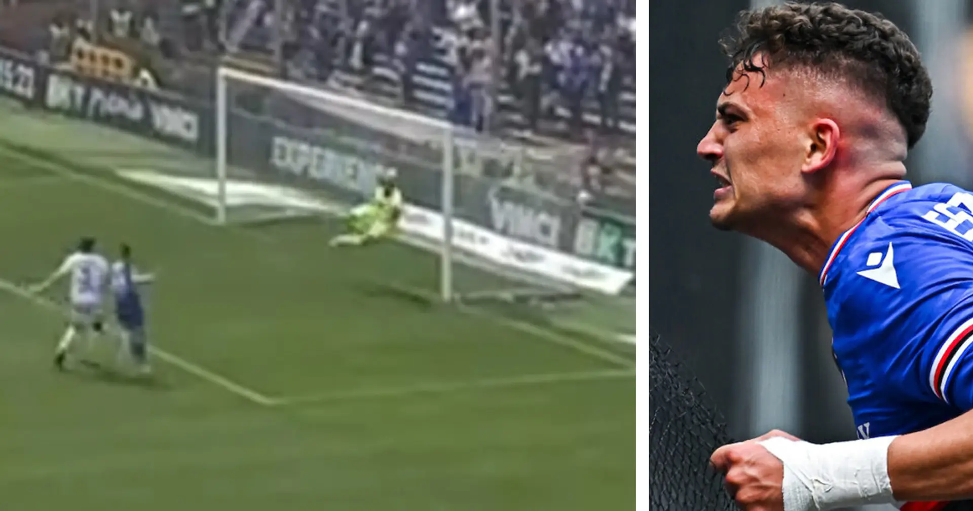 Esposito-show! L'attaccante dell'Inter regala i playoff alla Sampdoria con un gol su punizione