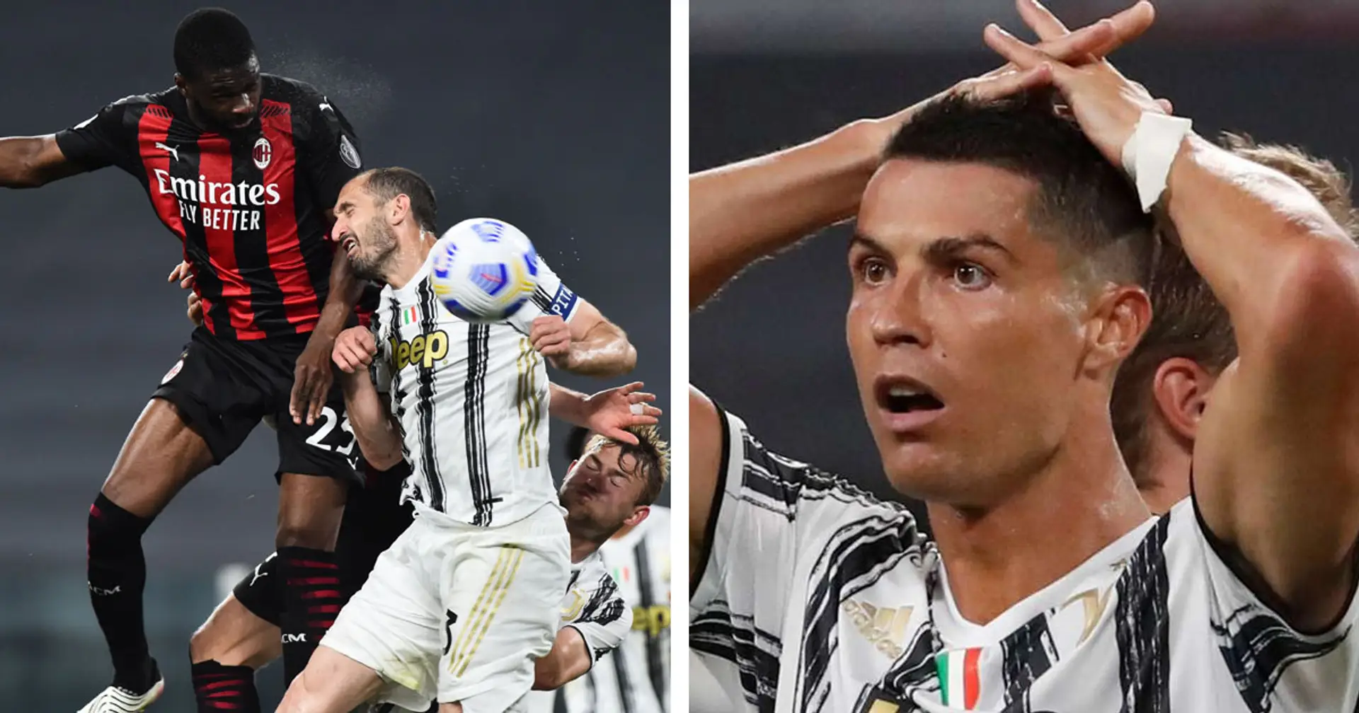 Tomori breaks Ronaldo's 'highest jump' Serie A record during win over Juventus