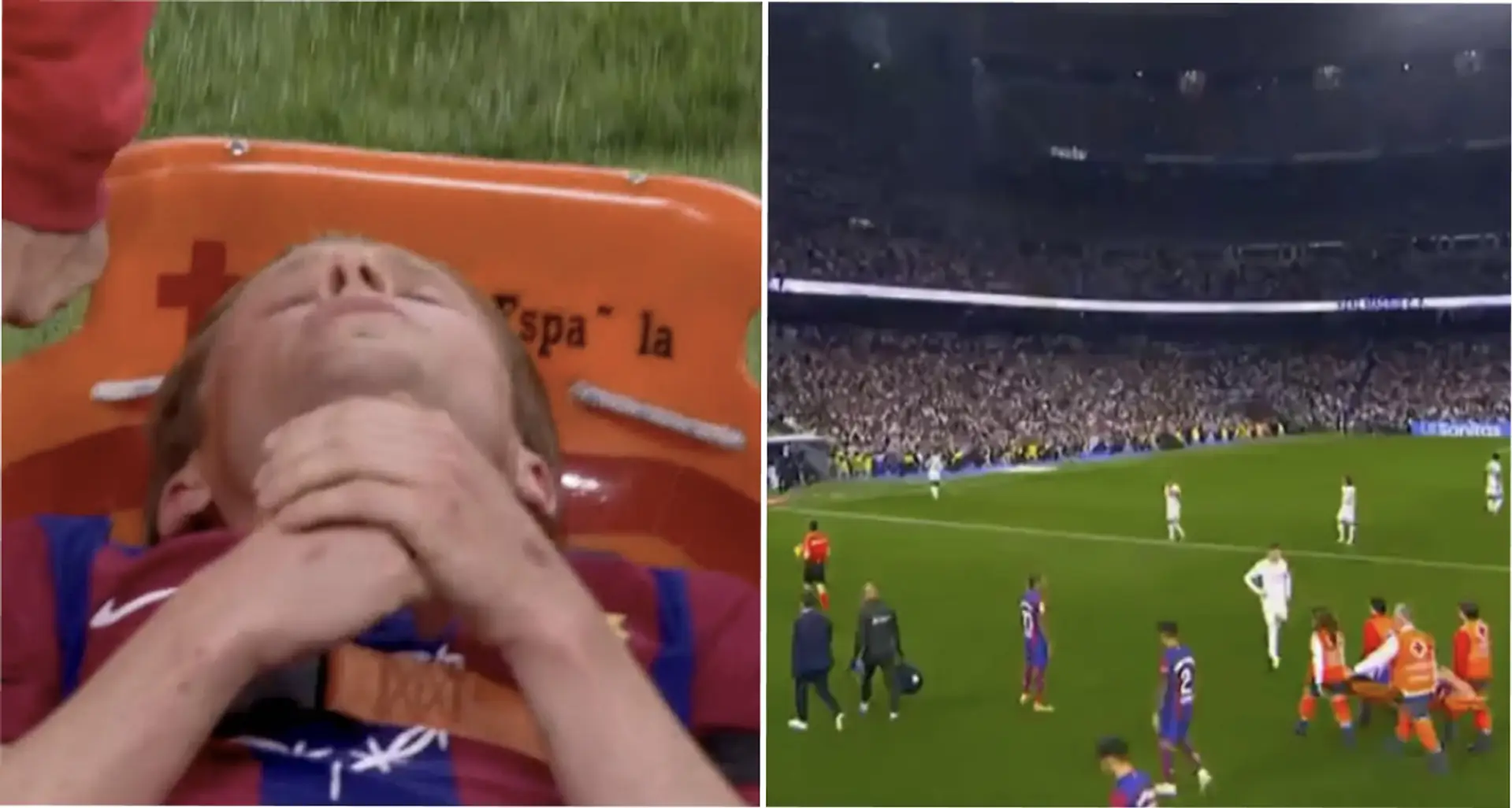 Real Madrid's gesture to injured Frenkie De Jong wins hearts