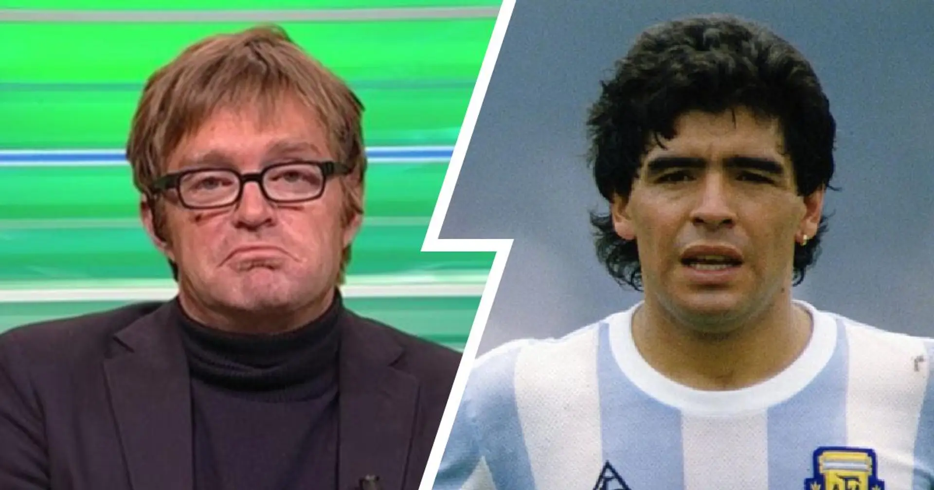 Journaliste italien Filippo Facci: "Maradona était toxicomane, gros et voleur"