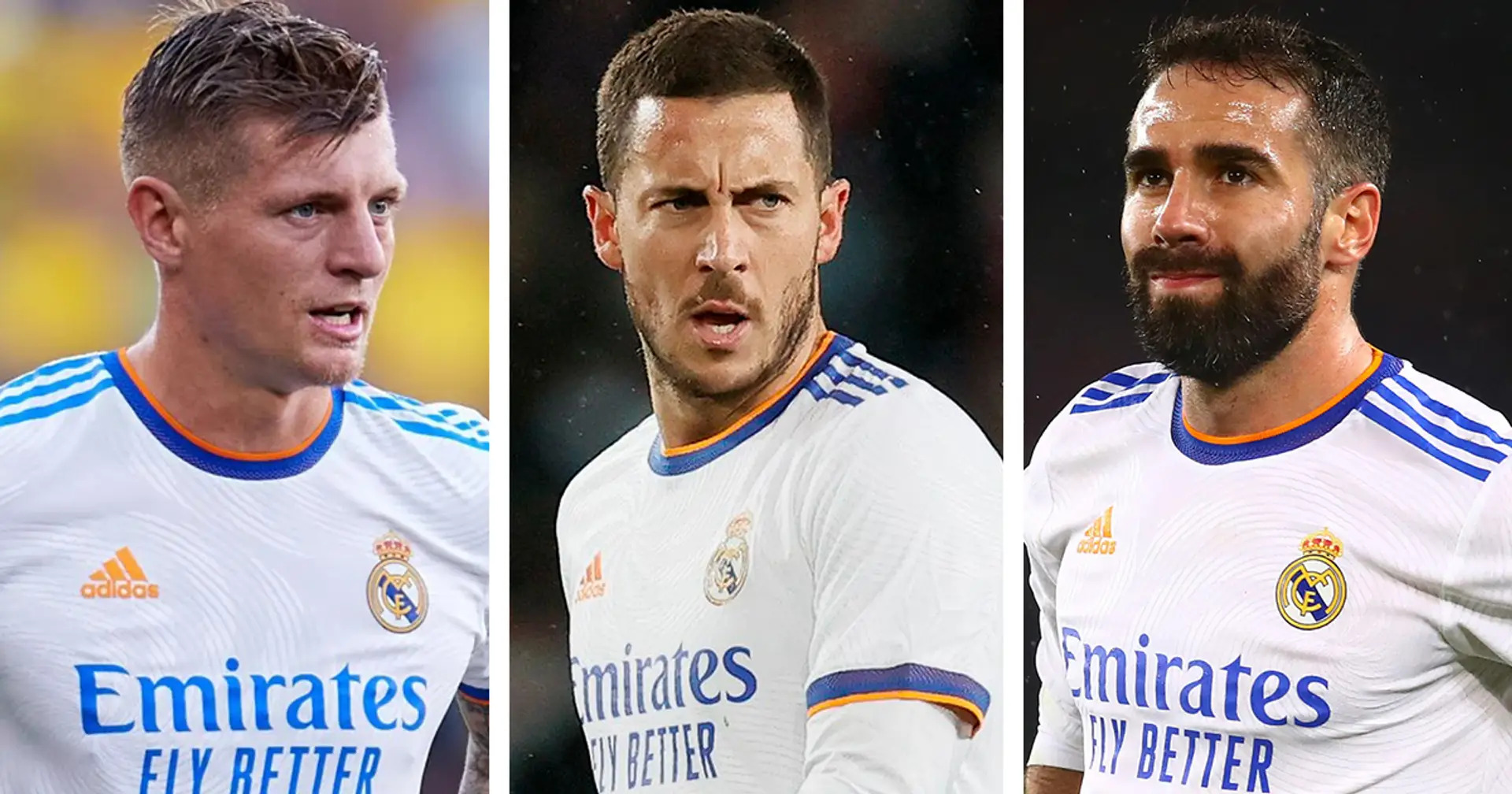 Hazard y 4 jugadores más del Real Madrid que podrían ser como nuevos fichajes la próxima temporada