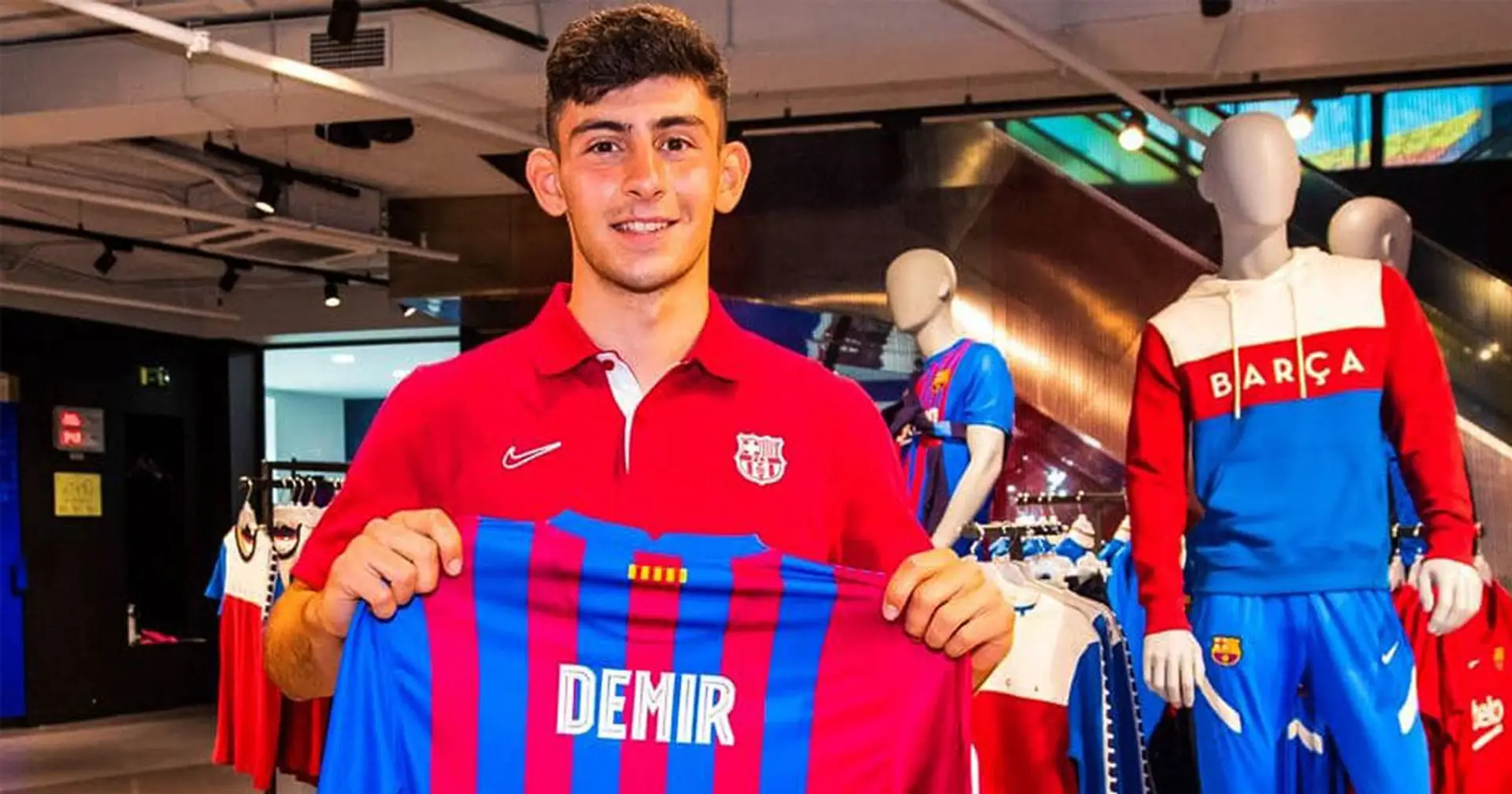 OFFICIAL: Barca register Yusuf Demir as first-team player