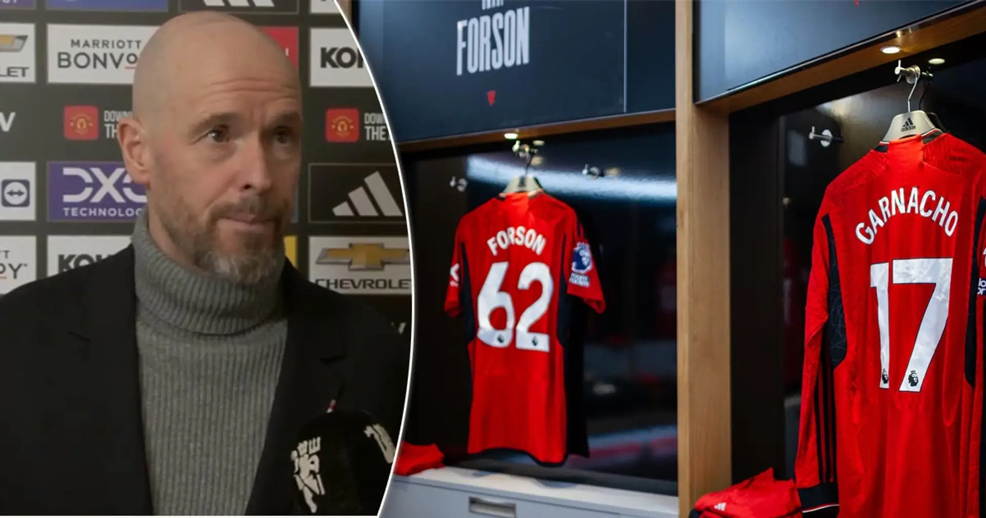Erik ten Hag reveals reason for starting Forson vs Fulham, names what he wants to see from Man United attack
