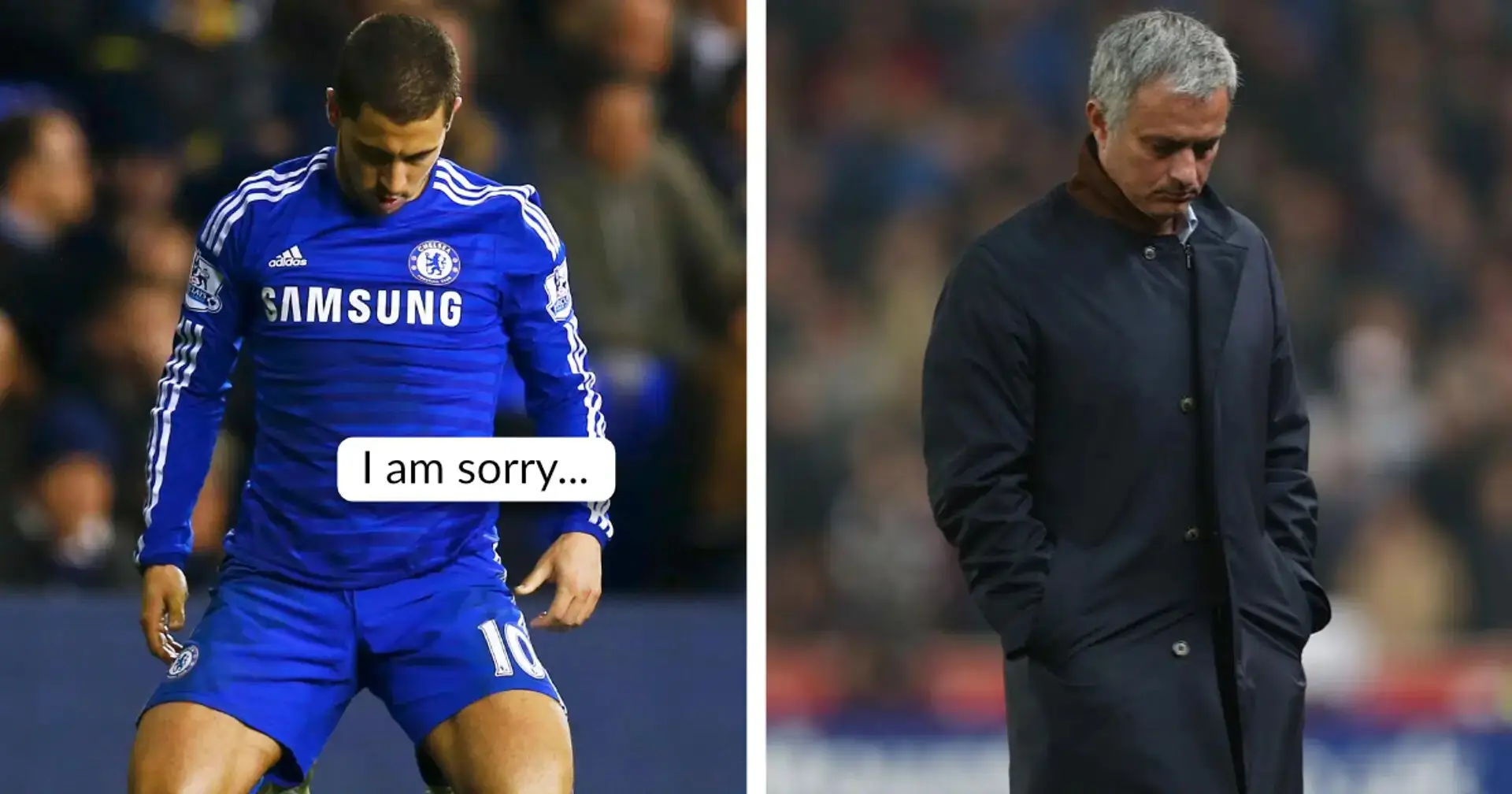 ✍️ "Ich habe ihm eine Nachricht geschickt, um zu sagen...": Ein Rückblick auf den Streit zwischen Hazard und Mourinho im Jahr 2015 aufgrund der Ergebnisse von Chelsea