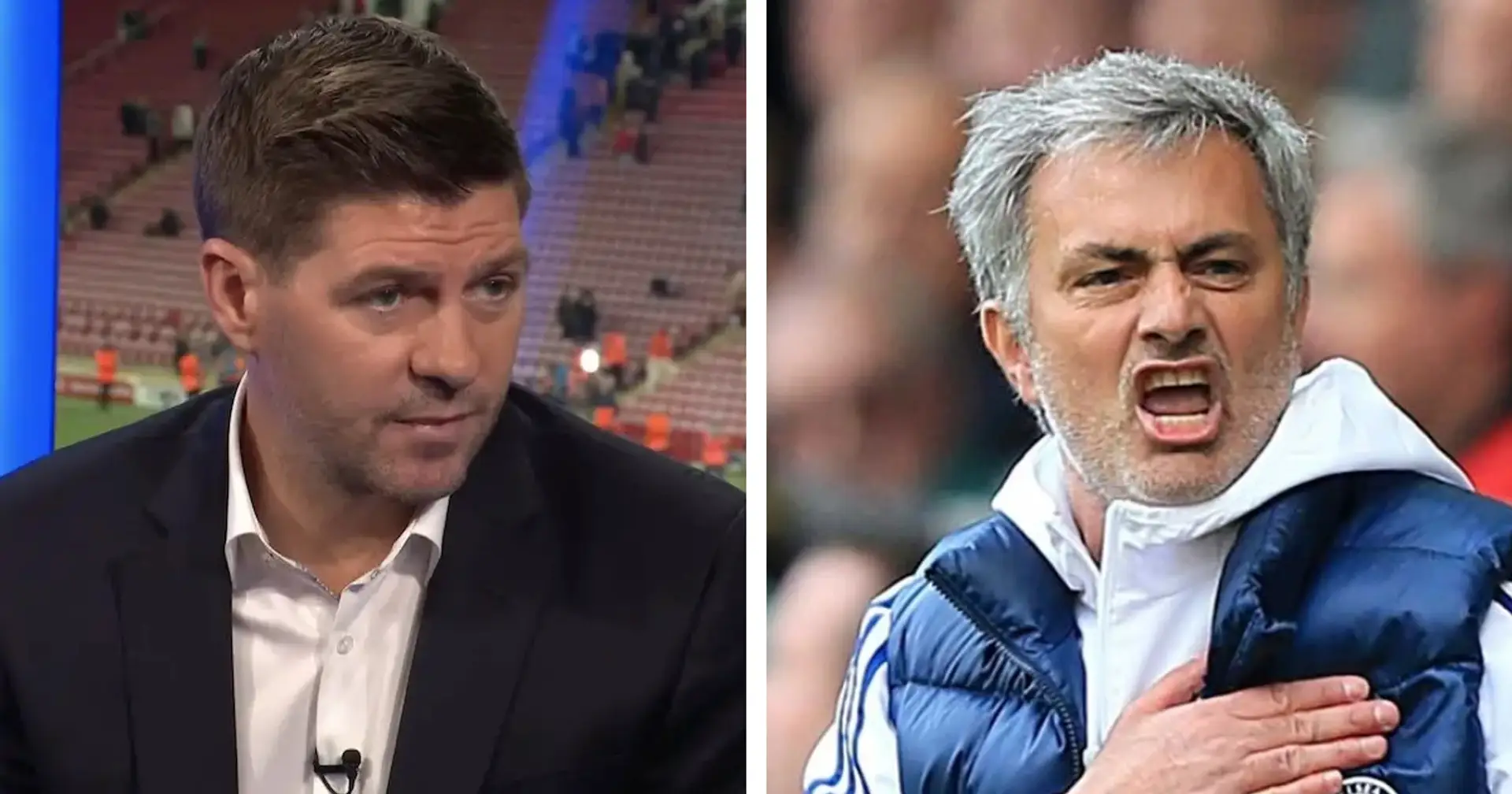 Steven Gerrard reveals regret of never playing for Jose Mourinho, explains why he did so