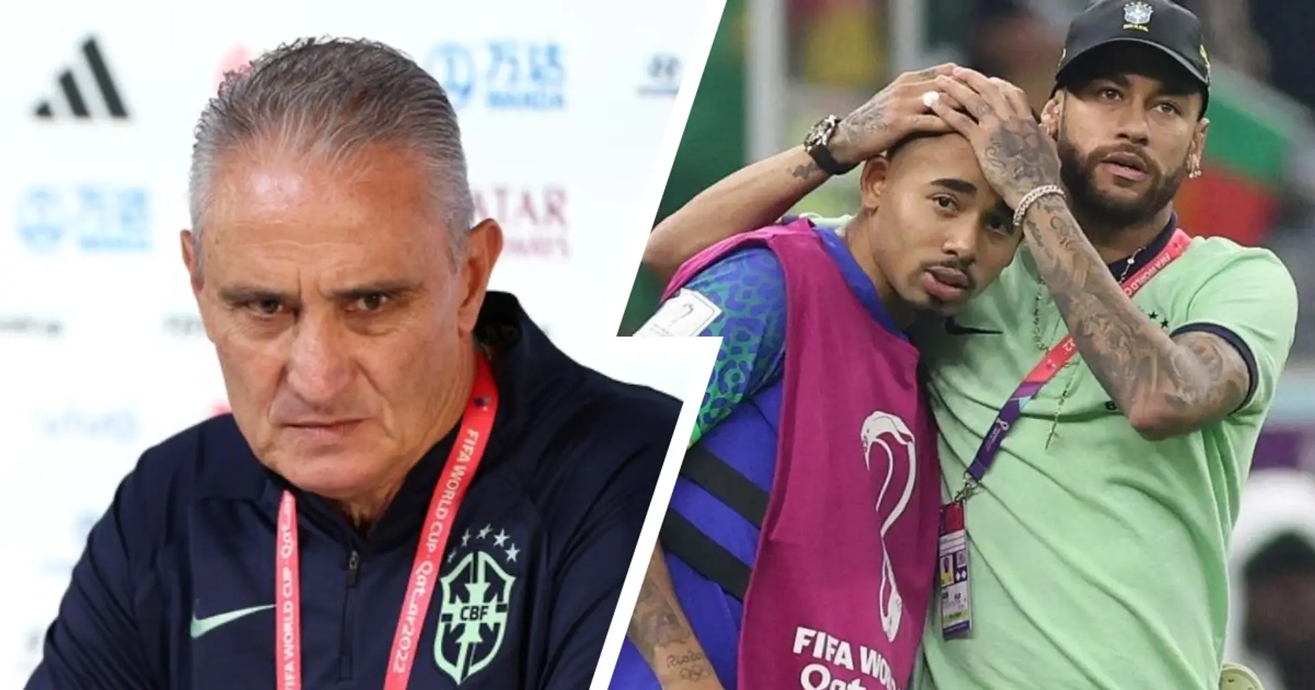 Brazil coach responds to claims that Gabriel Jesus was injured before World Cup