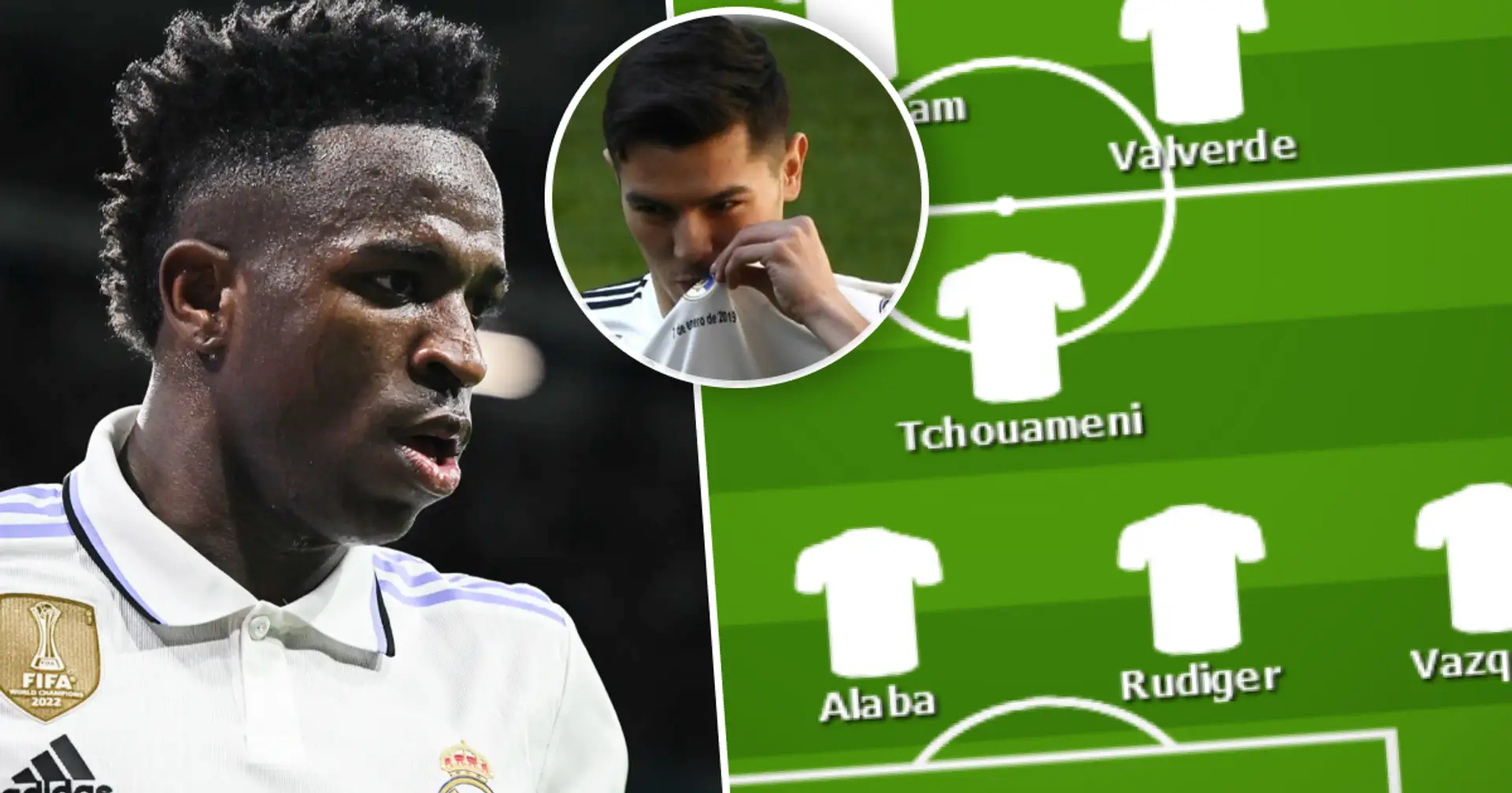 Vinicius starts with Brahim: Madrid fans select their best lineup and formation for Las Palmas