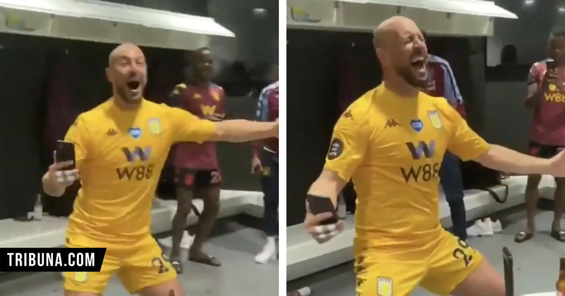 Ex-Red Pepe Reina goes wild after Aston Villa avoid relegation (video)