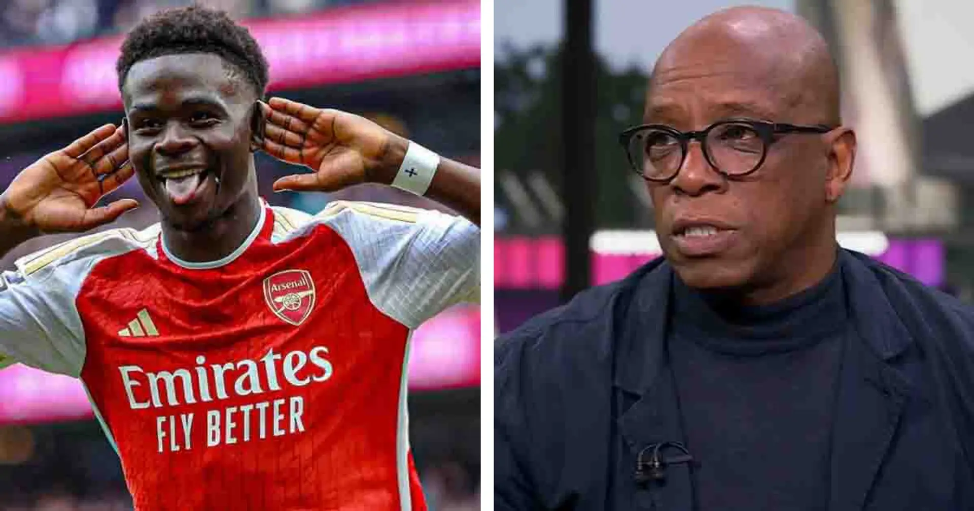 'That's what I want to see': Ian Wright names one Bukayo Saka moment he LOVED in Spurs win