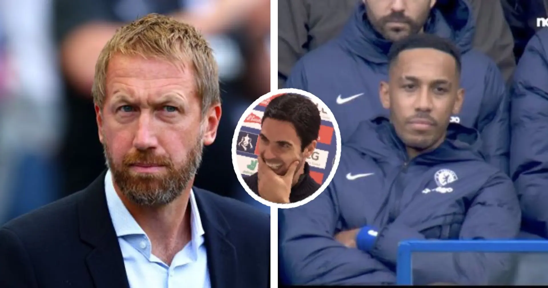 'Potter dropped Aubameyang and told him it's nothing personal': Arsenal fans mock ex-skipper 