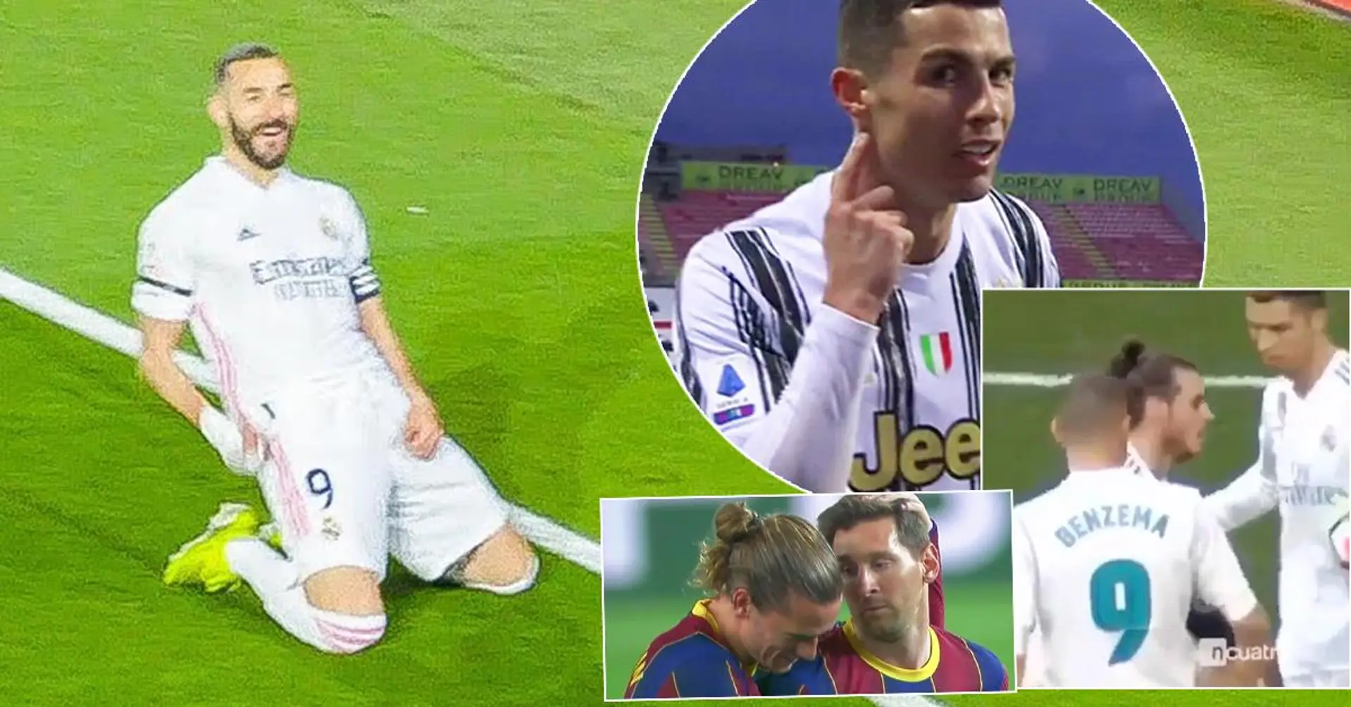 "Leo Messi tritt in die Fußstapfen von CR7": Video von Cristianos selbstloser Geste gegenüber Benzema geht viral