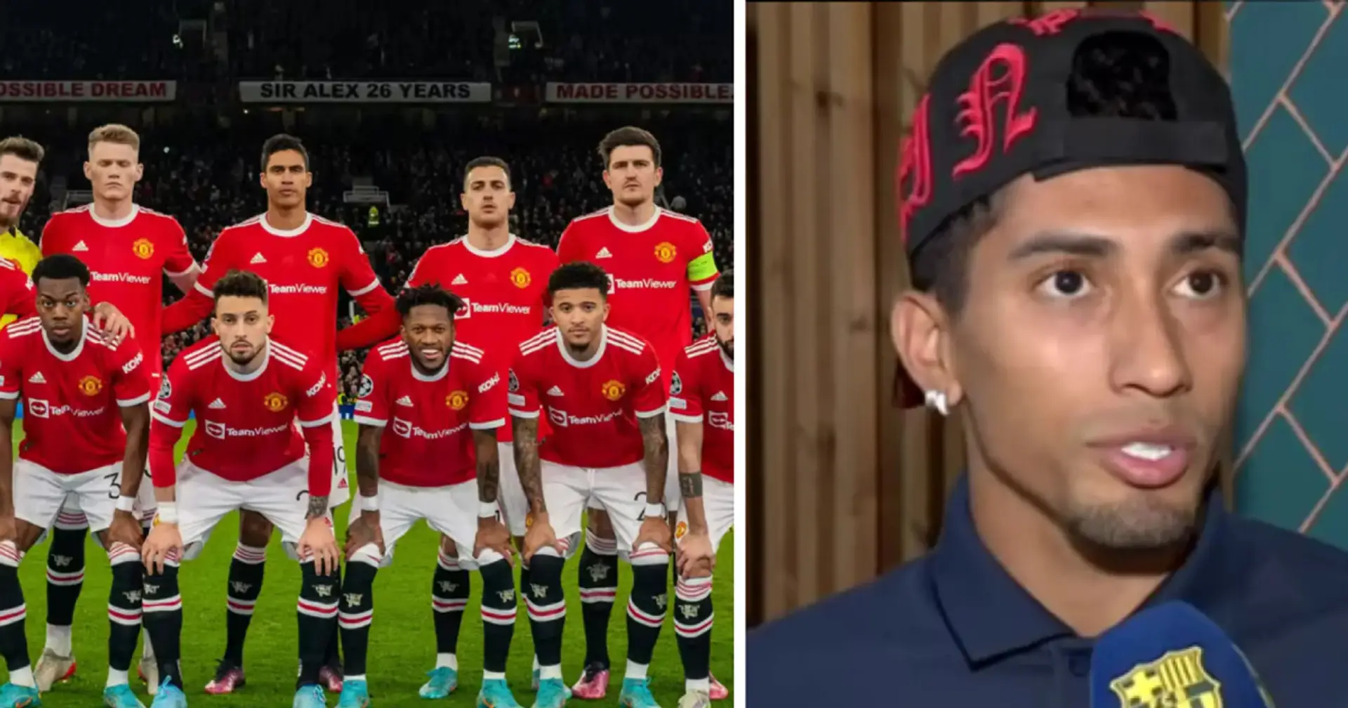 'The guy is so clever': Barca's £60m signing Raphinha says he has an elder brother who plays for Man United