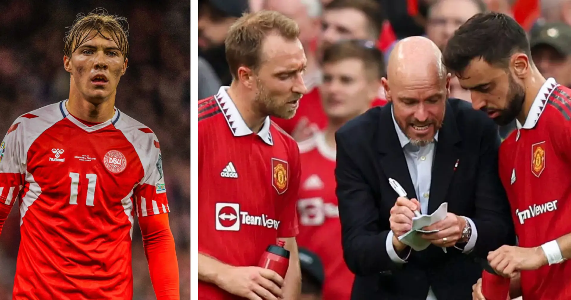'I can see him at Man United': Eriksen reveals whether he spoke to Ten Hag over Rasmus Hojlund